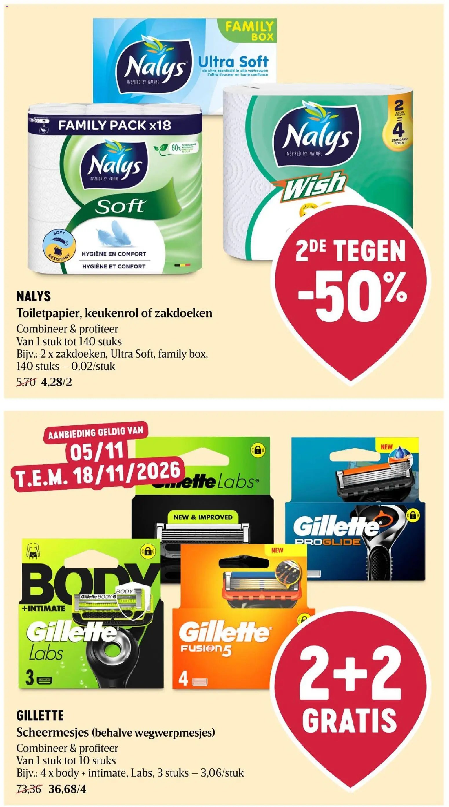 Delhaize folder vanaf 05/11/2026 - deze week 