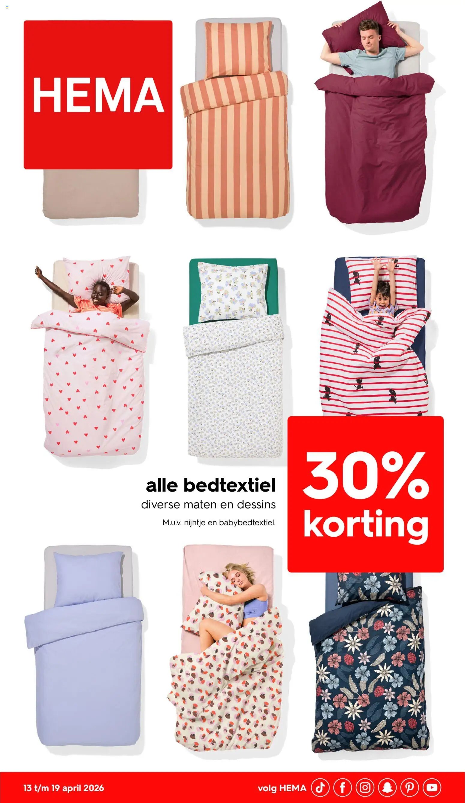 Hema folder van 13.04.2026 Hema Folder / Publicité (2026-04-13 - 2026-04-19)