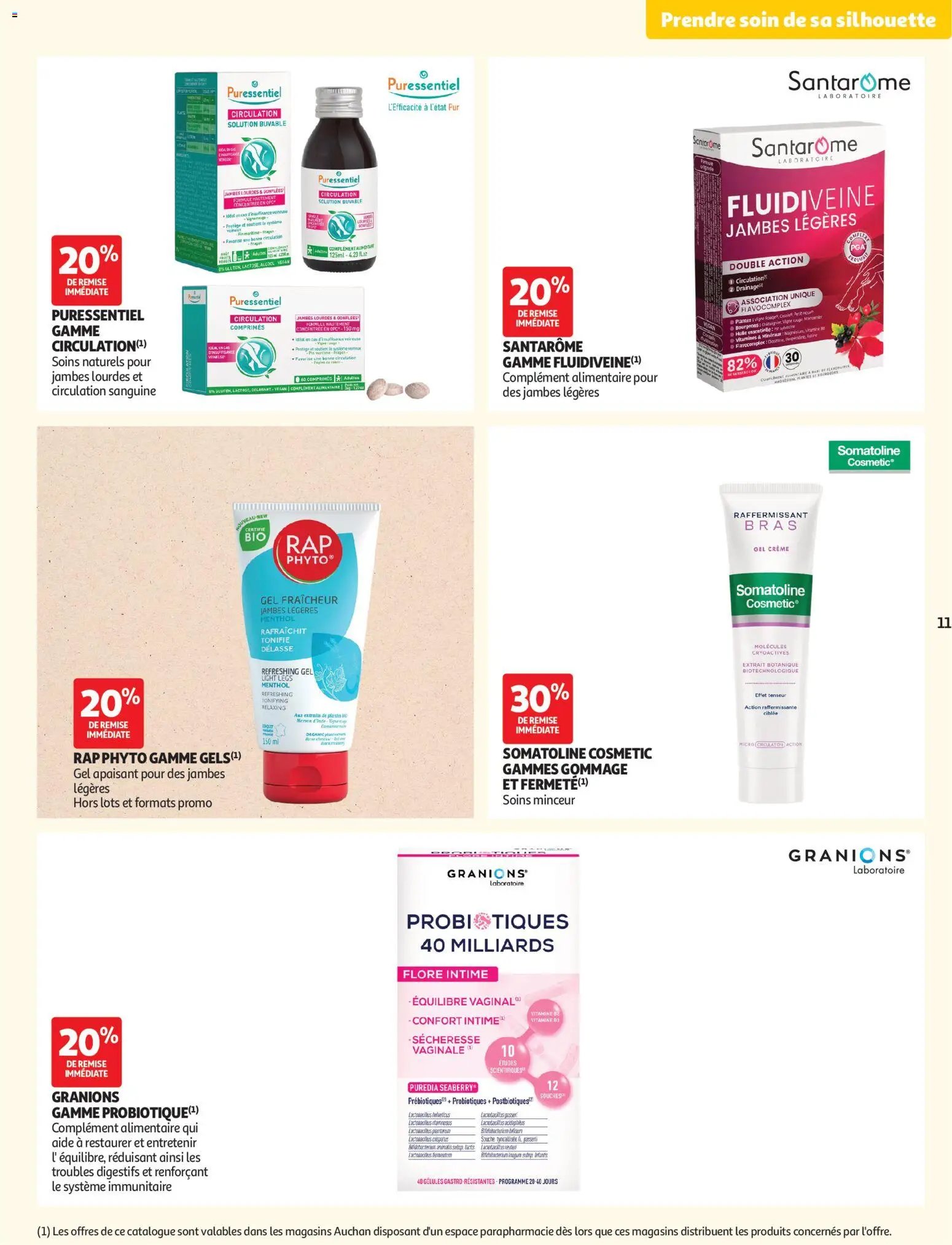 Auchan folder van 27.06.2026 Auchan Parapharmacie, beauté