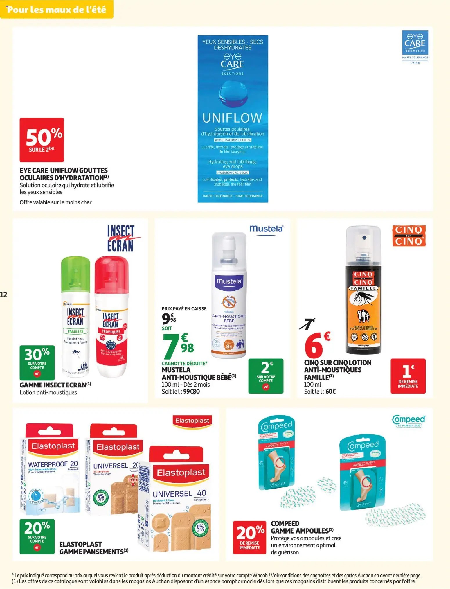 Auchan folder van 27.06.2026 Auchan Parapharmacie, beauté