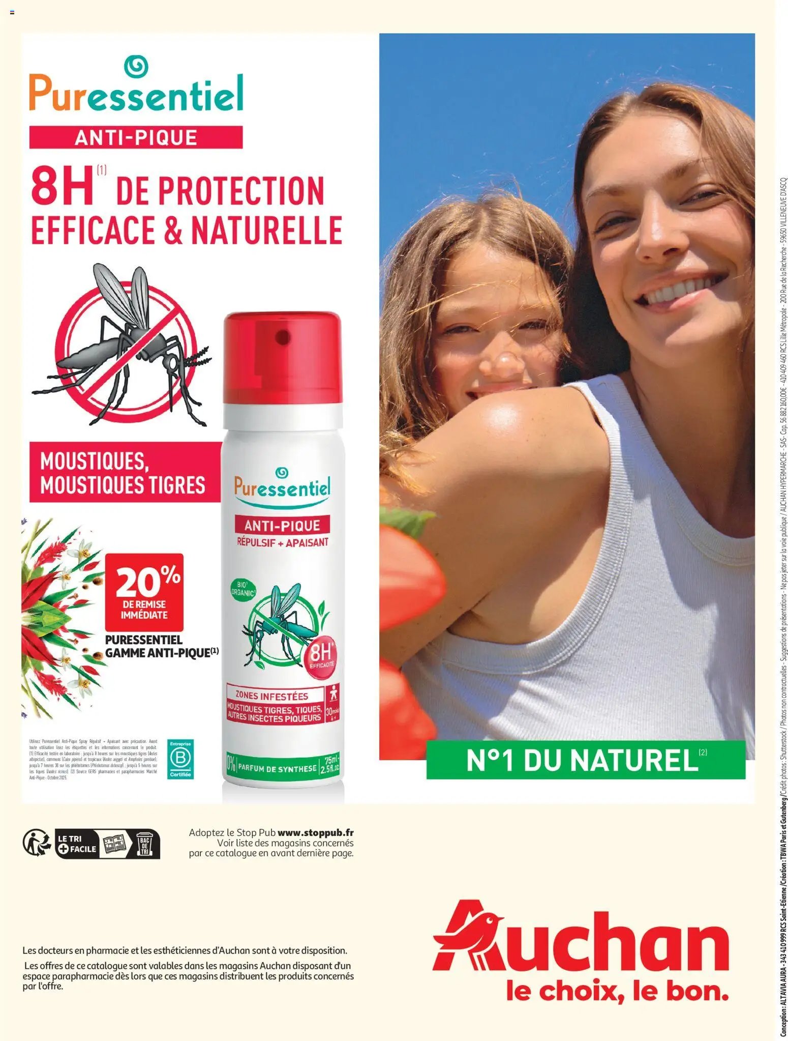 Auchan folder van 27.06.2026 Auchan Parapharmacie, beauté