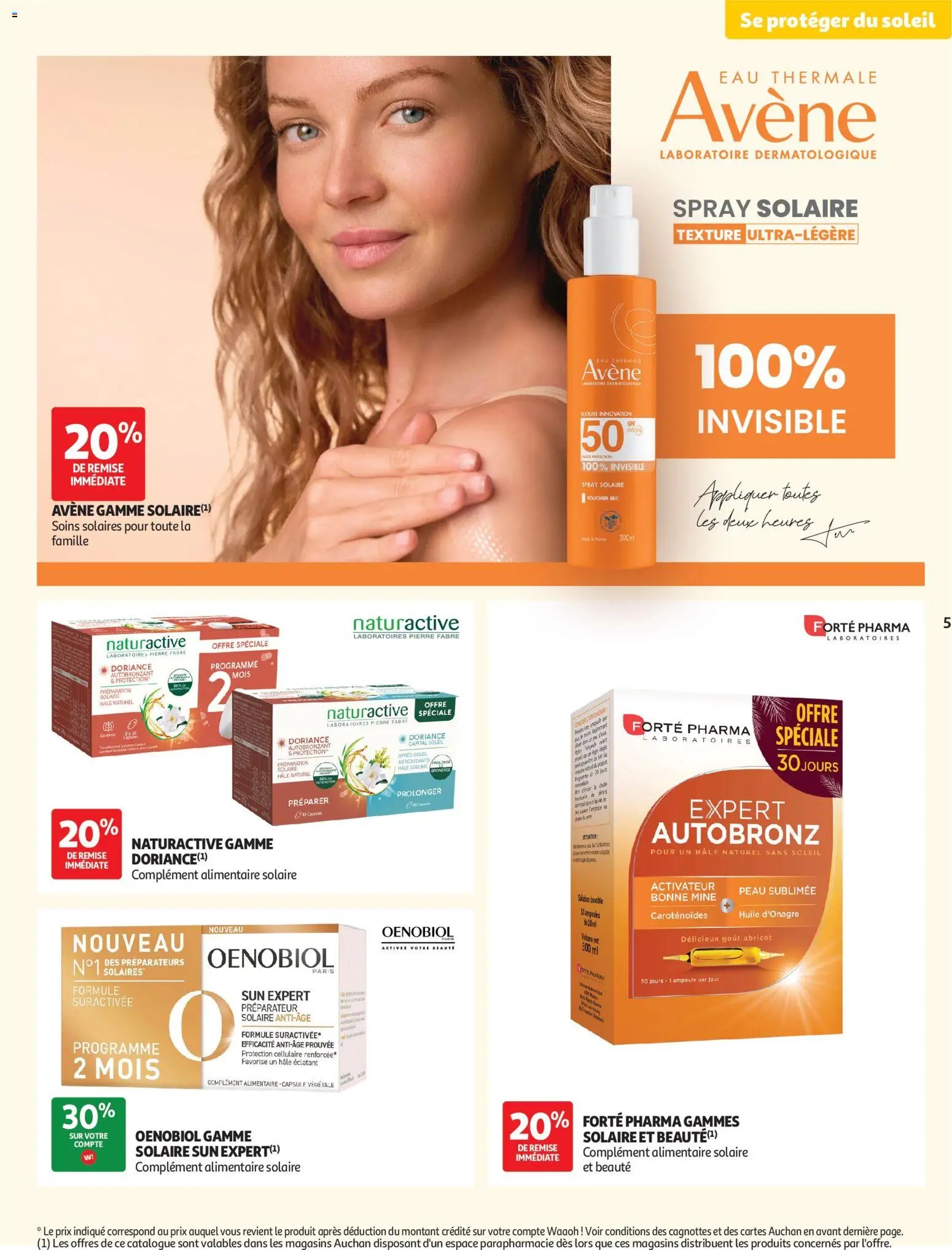 Auchan folder van 27.06.2026 Auchan Parapharmacie, beauté