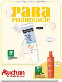 Auchan folder van 27.06.2026 Auchan Parapharmacie, beauté