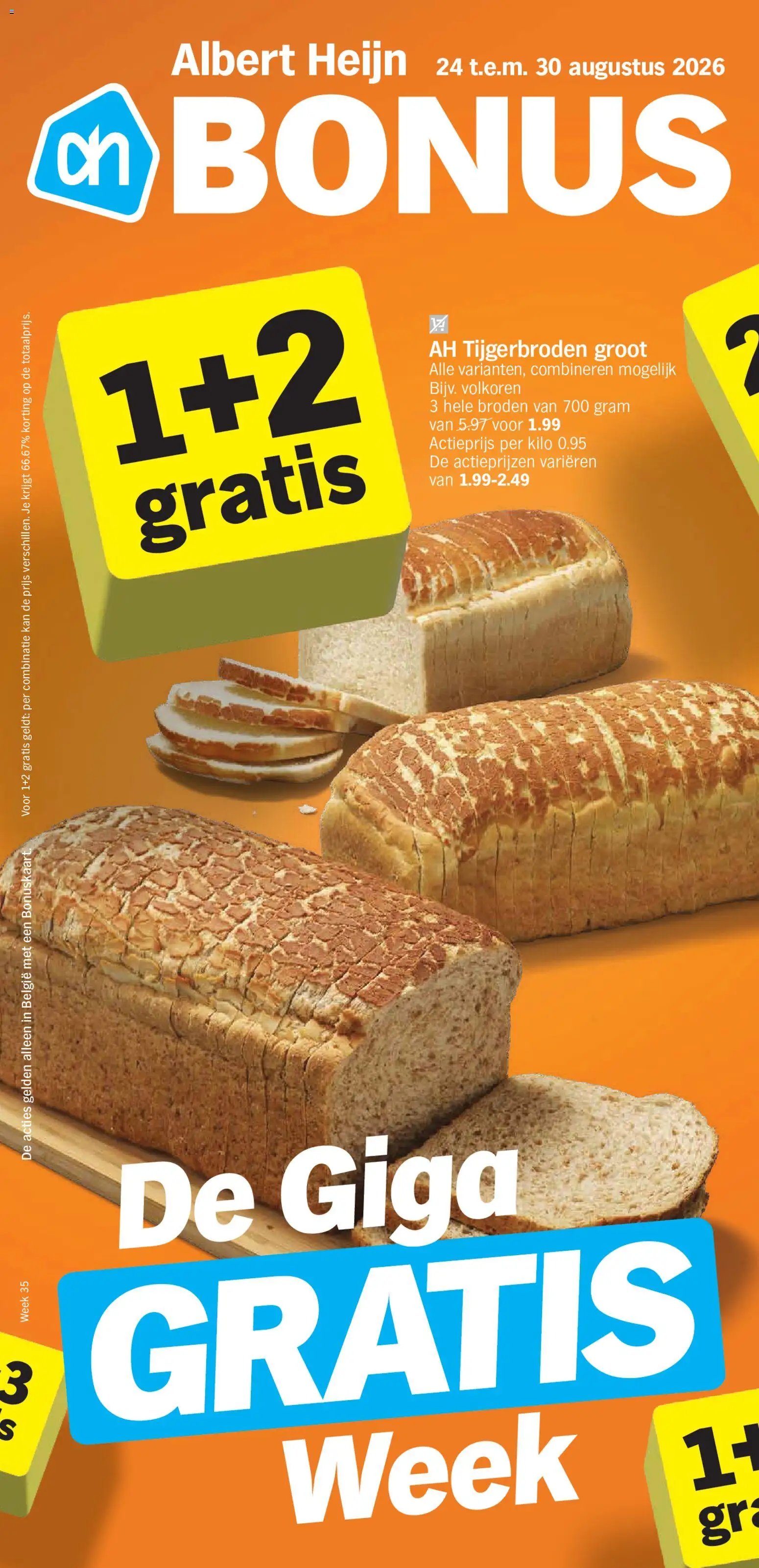 Albert Heijn folder van 24.08.2026 Albert Heijn Folder week / de la semaine 35