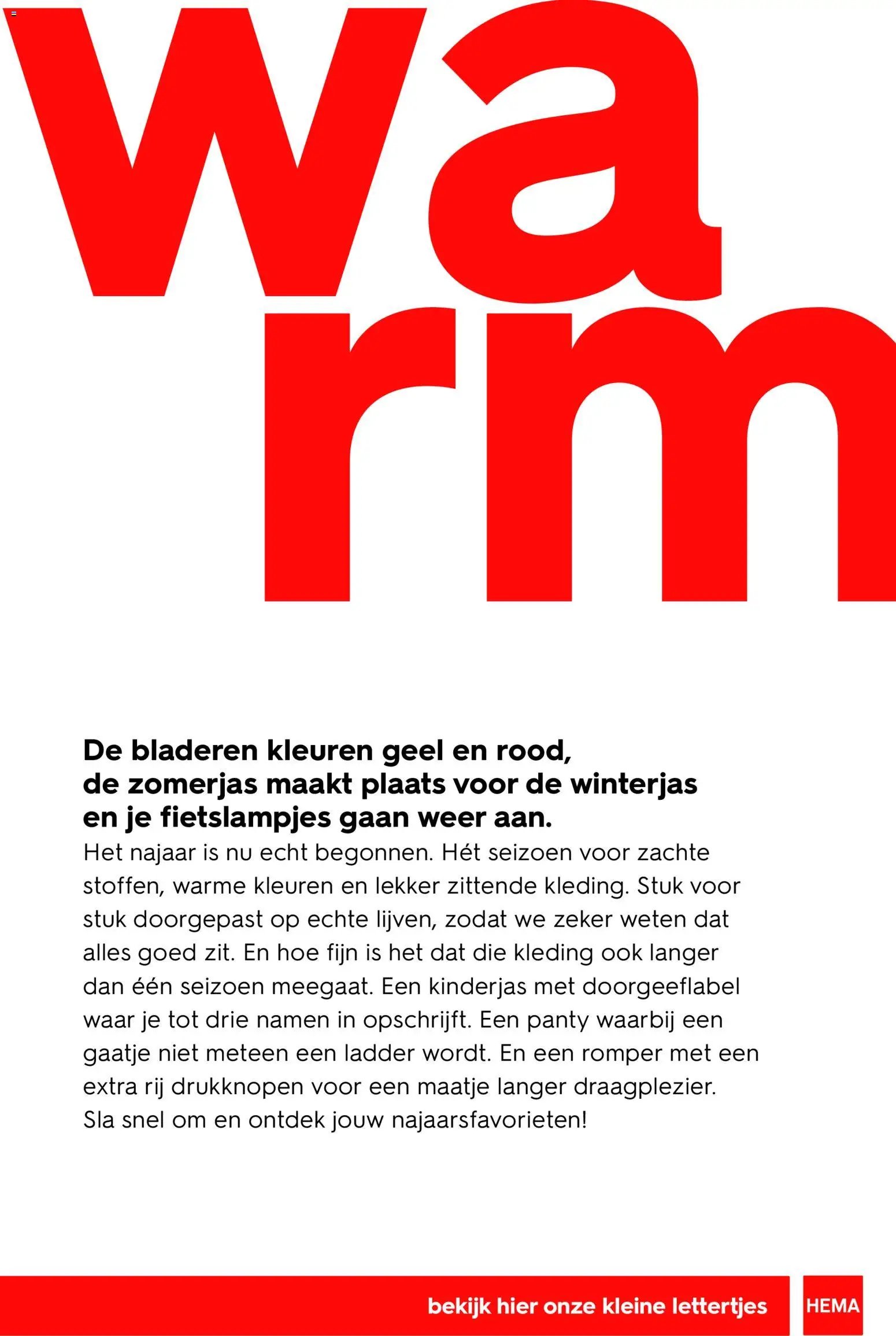 Hema folder van 21.09.2026 Hema Folder