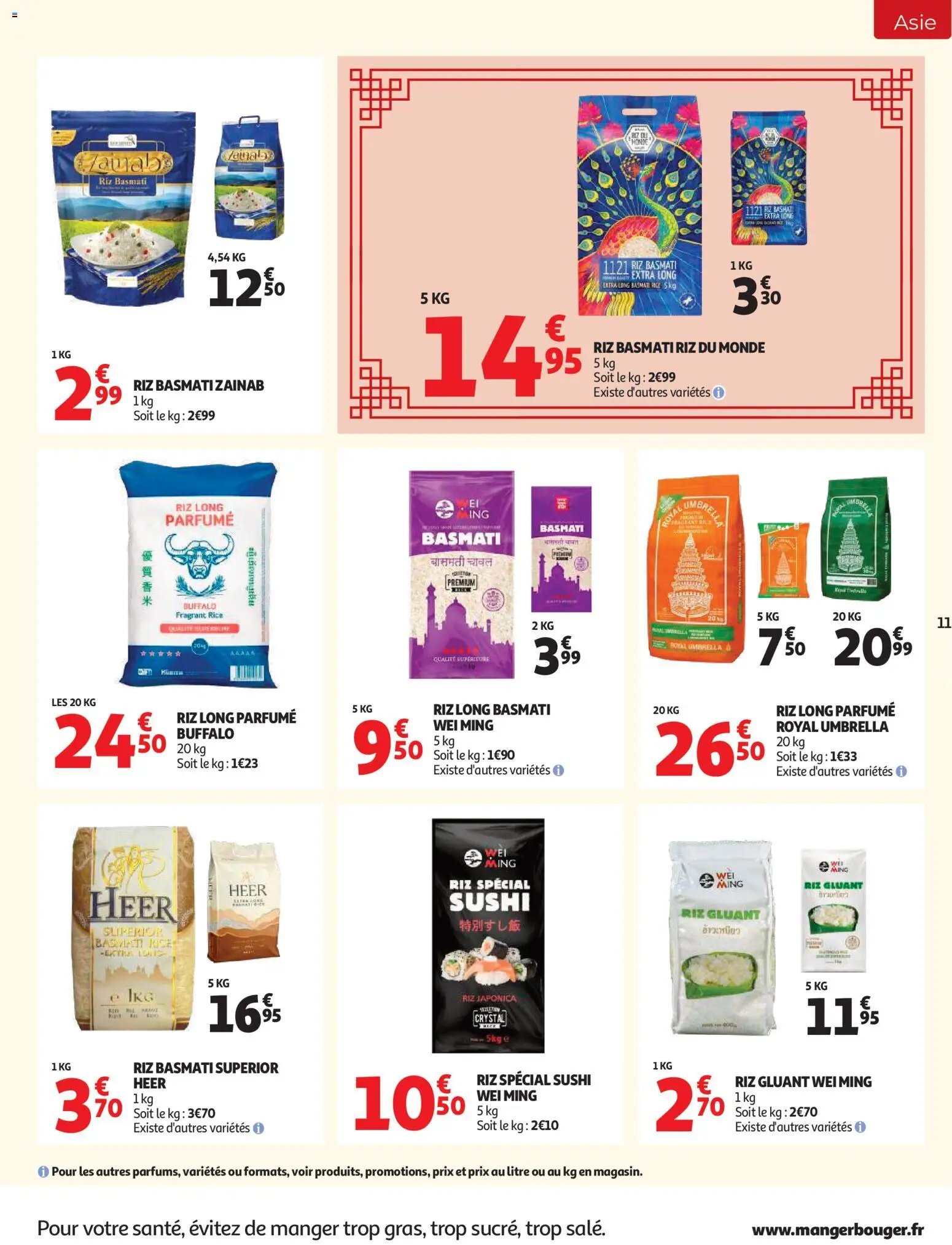 Auchan folder van 22.09.2026 Auchan Saveurs d'Asie hypers