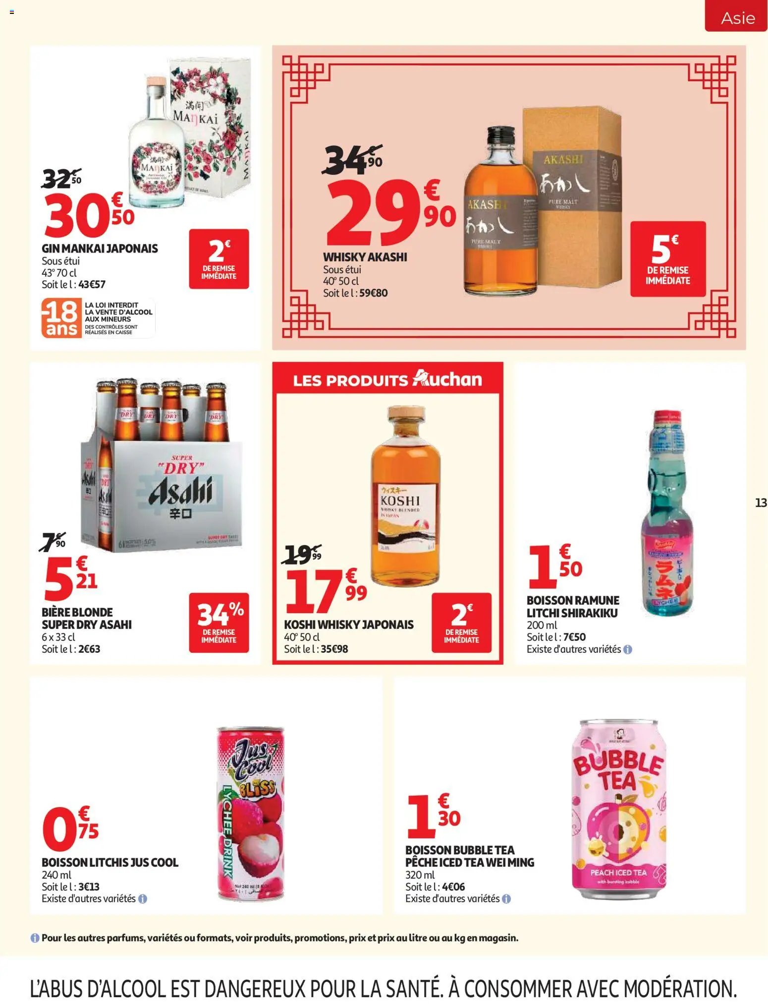 Auchan folder van 22.09.2026 Auchan Saveurs d'Asie hypers