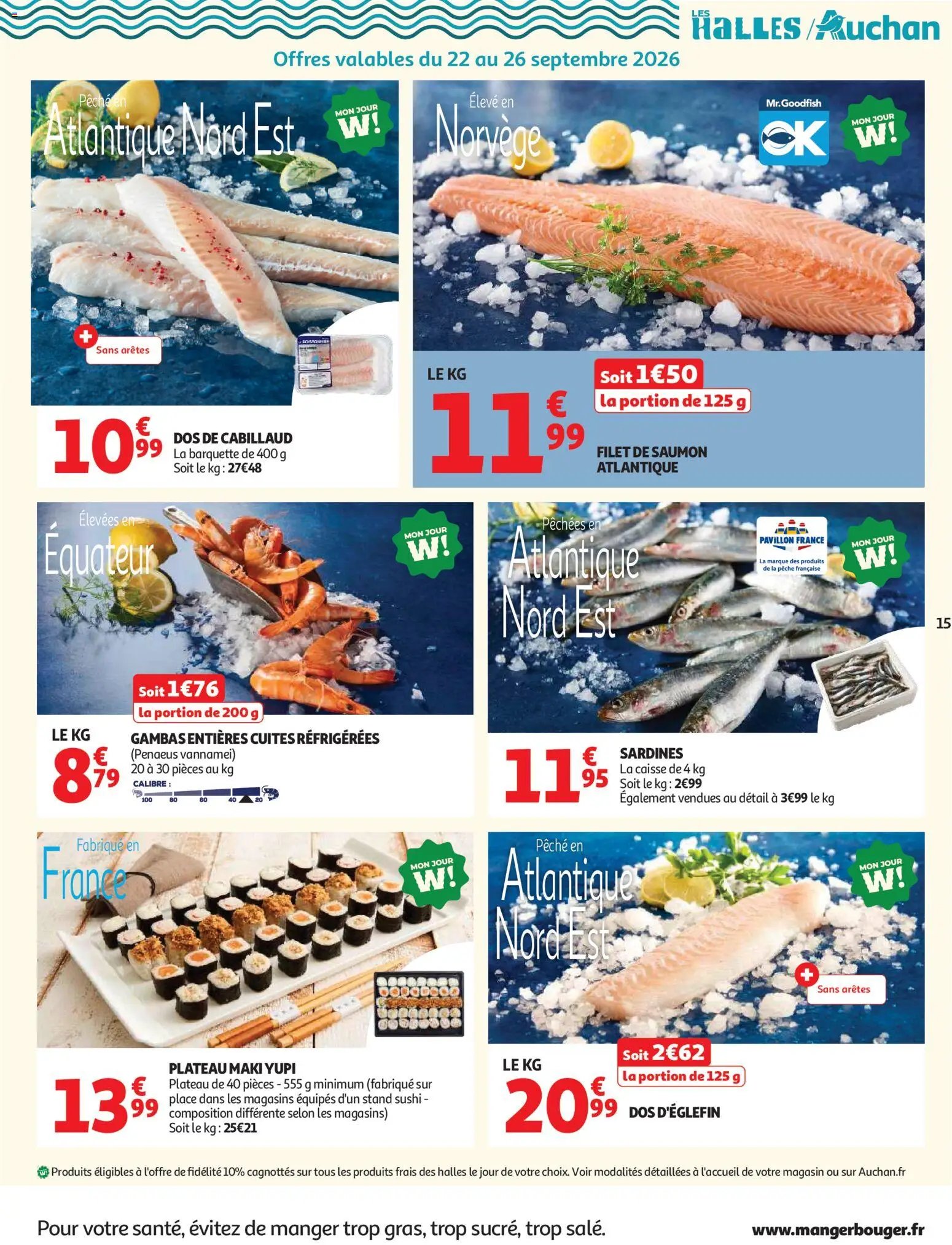 Auchan folder van 22.09.2026 Auchan Saveurs d'Asie hypers