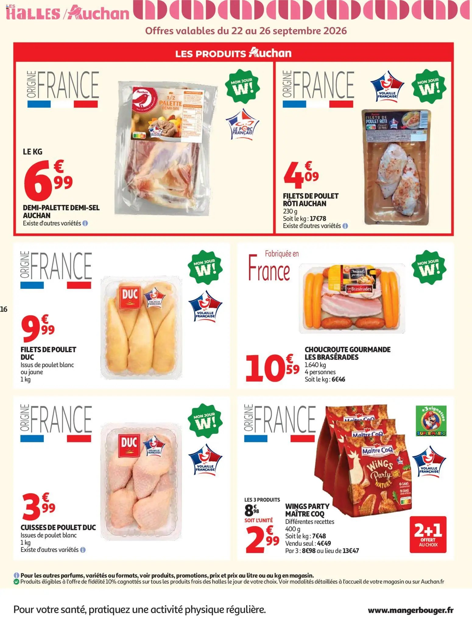 Auchan folder van 22.09.2026 Auchan Saveurs d'Asie hypers