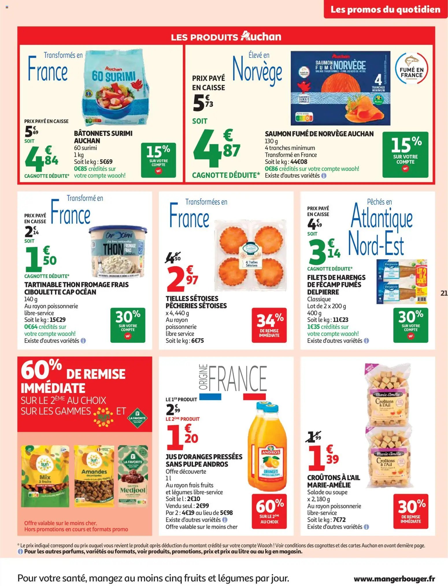 Auchan folder van 22.09.2026 Auchan Saveurs d'Asie hypers