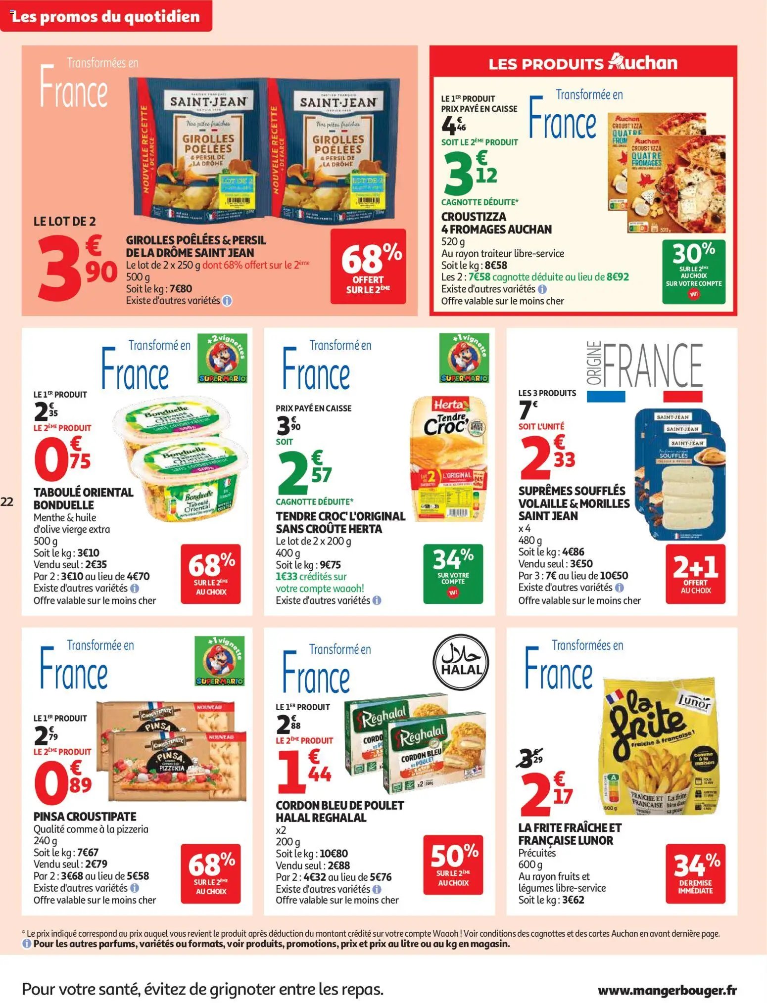 Auchan folder van 22.09.2026 Auchan Saveurs d'Asie hypers