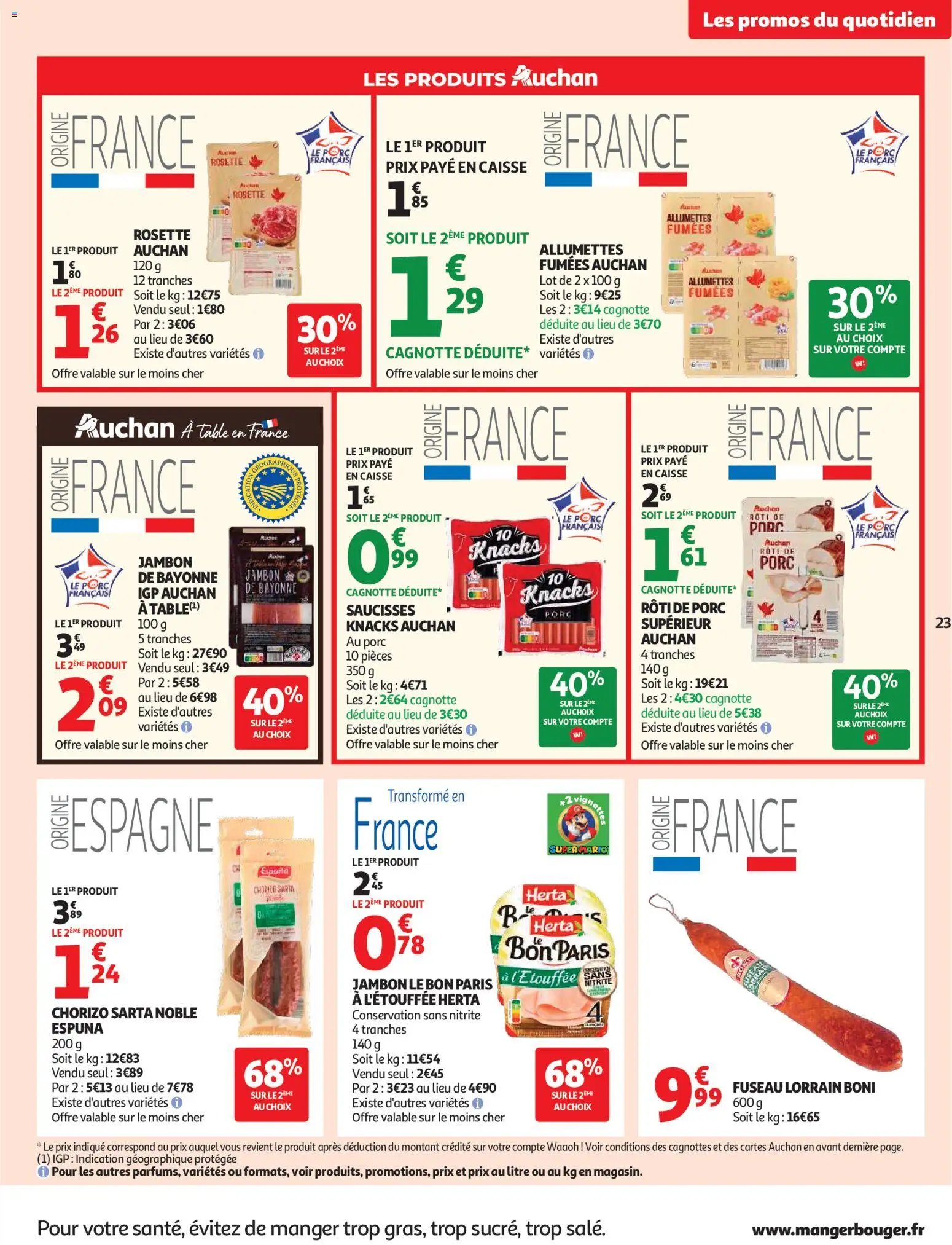 Auchan folder van 22.09.2026 Auchan Saveurs d'Asie hypers