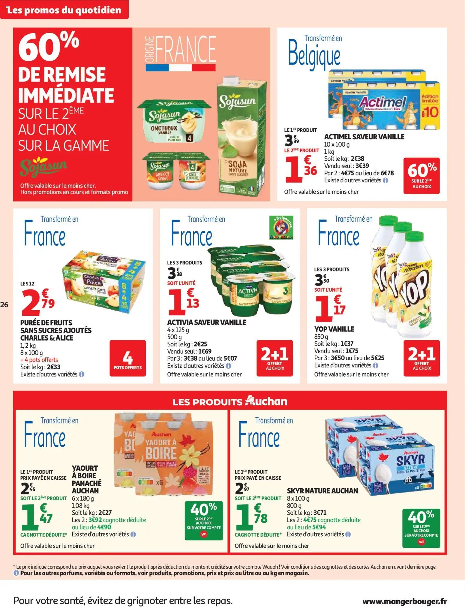 Auchan folder van 22.09.2026 Auchan Saveurs d'Asie hypers
