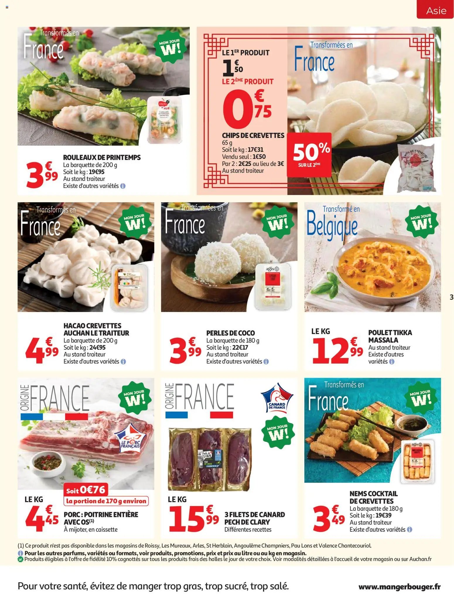 Auchan folder van 22.09.2026 Auchan Saveurs d'Asie hypers