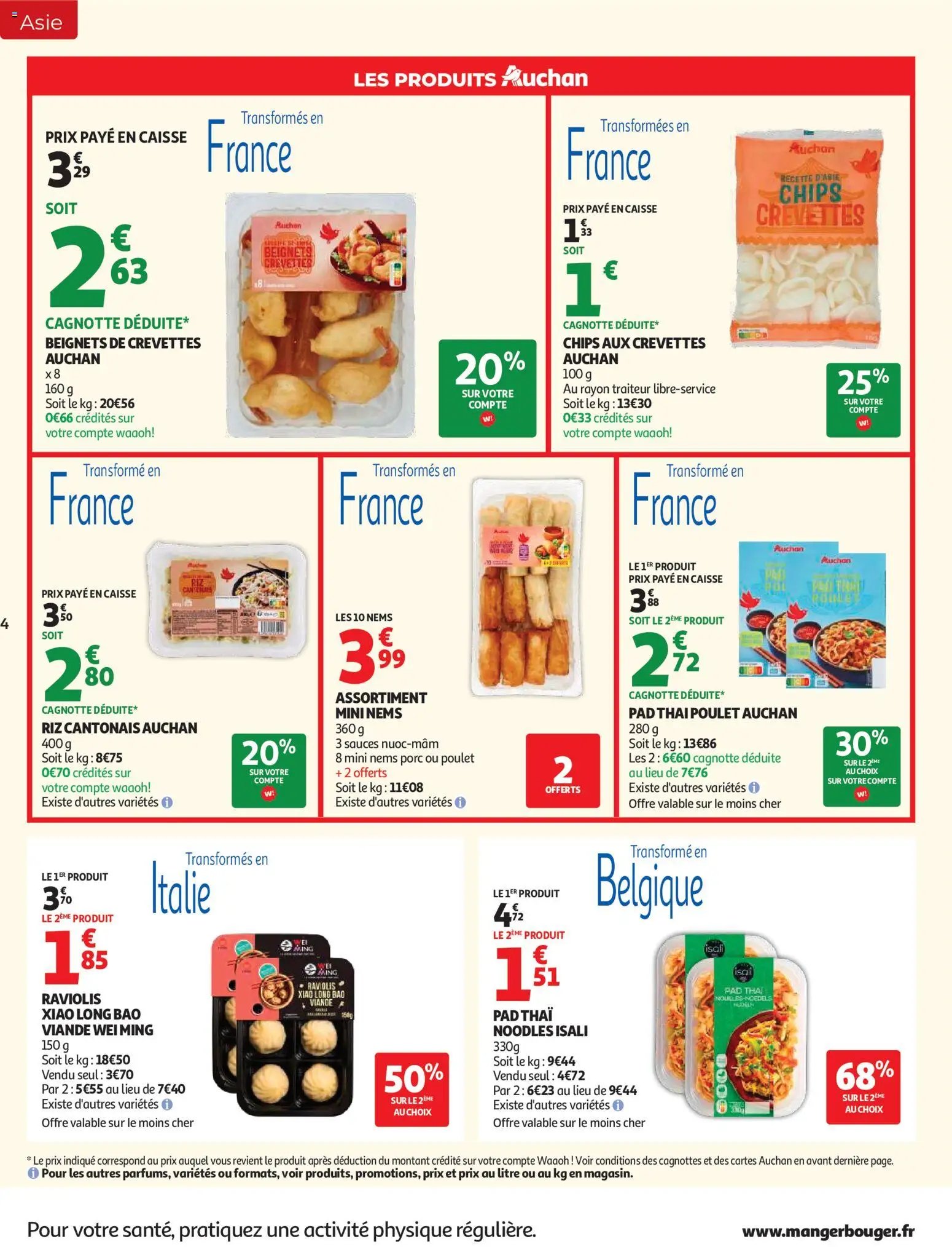 Auchan folder van 22.09.2026 Auchan Saveurs d'Asie hypers