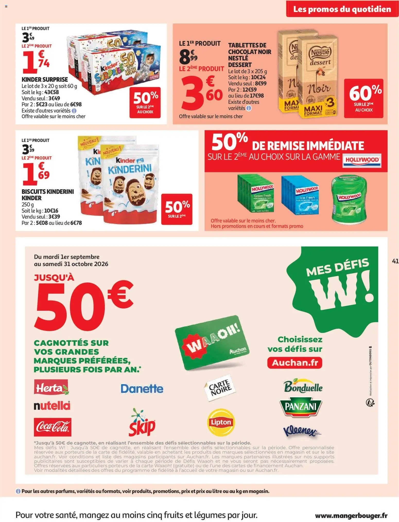 Auchan folder van 22.09.2026 Auchan Saveurs d'Asie hypers