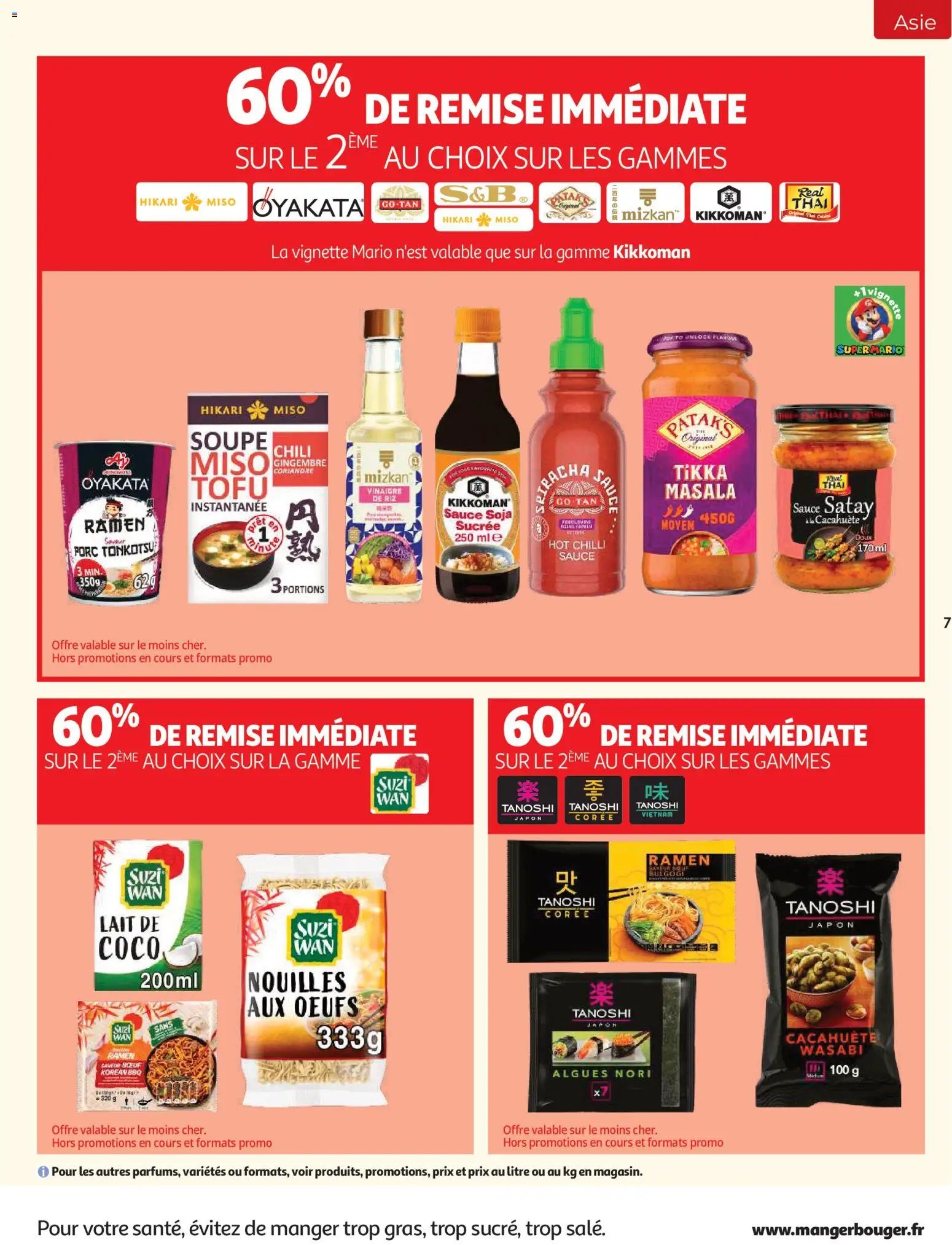 Auchan folder van 22.09.2026 Auchan Saveurs d'Asie hypers