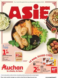 Auchan folder van 22.09.2026 Auchan Saveurs d'Asie hypers