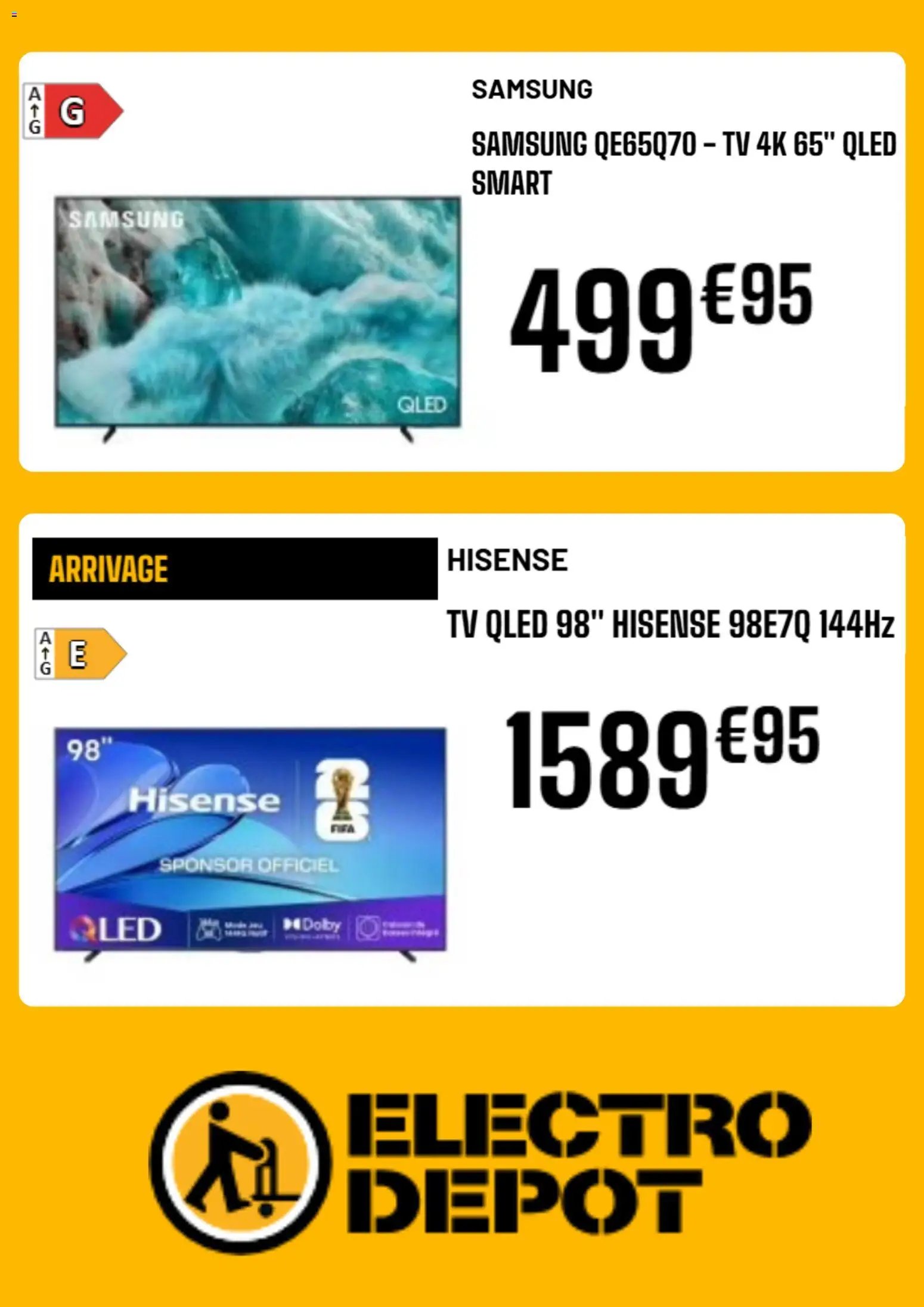 Electro Depot folder van 20.08.2026 Electro Depot Folder / Publicité
