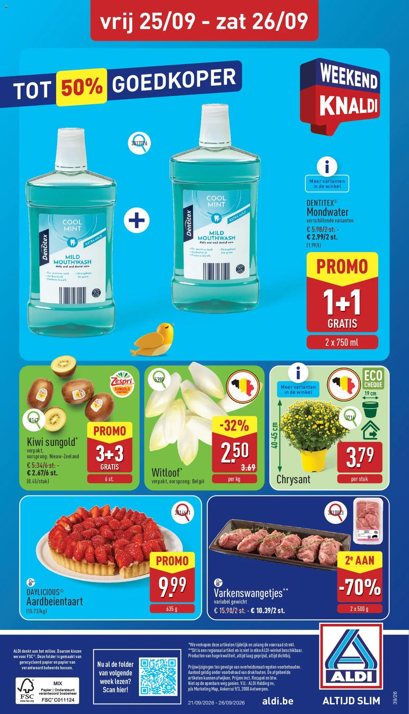 Aldi folder van 21.09.2026 Aldi folder week 39