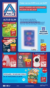 Aldi folder van 21.09.2026 Aldi folder week 39