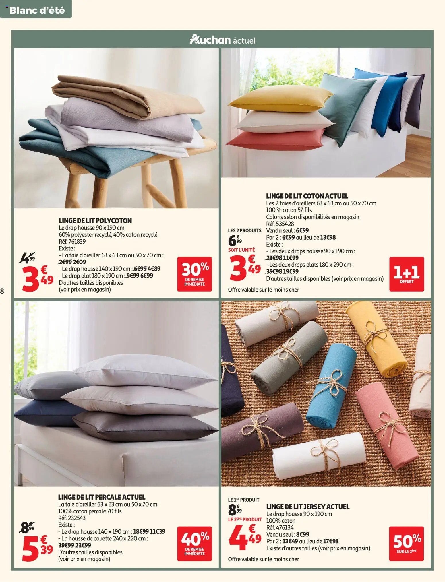 Auchan folder van 02.06.2026 Auchan Linge de maison & déco