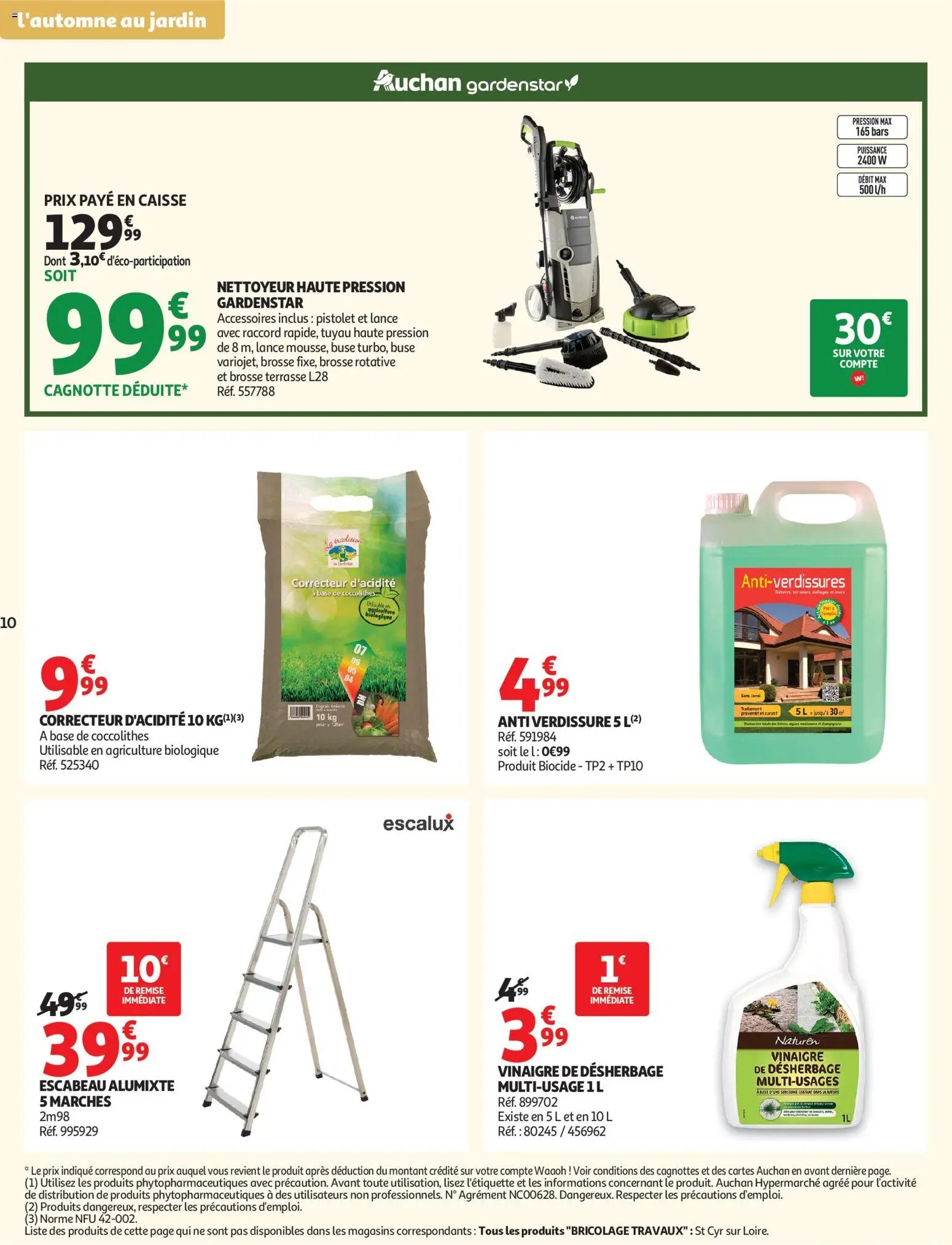 Auchan folder van 22.09.2026 Auchan Jardinage automne