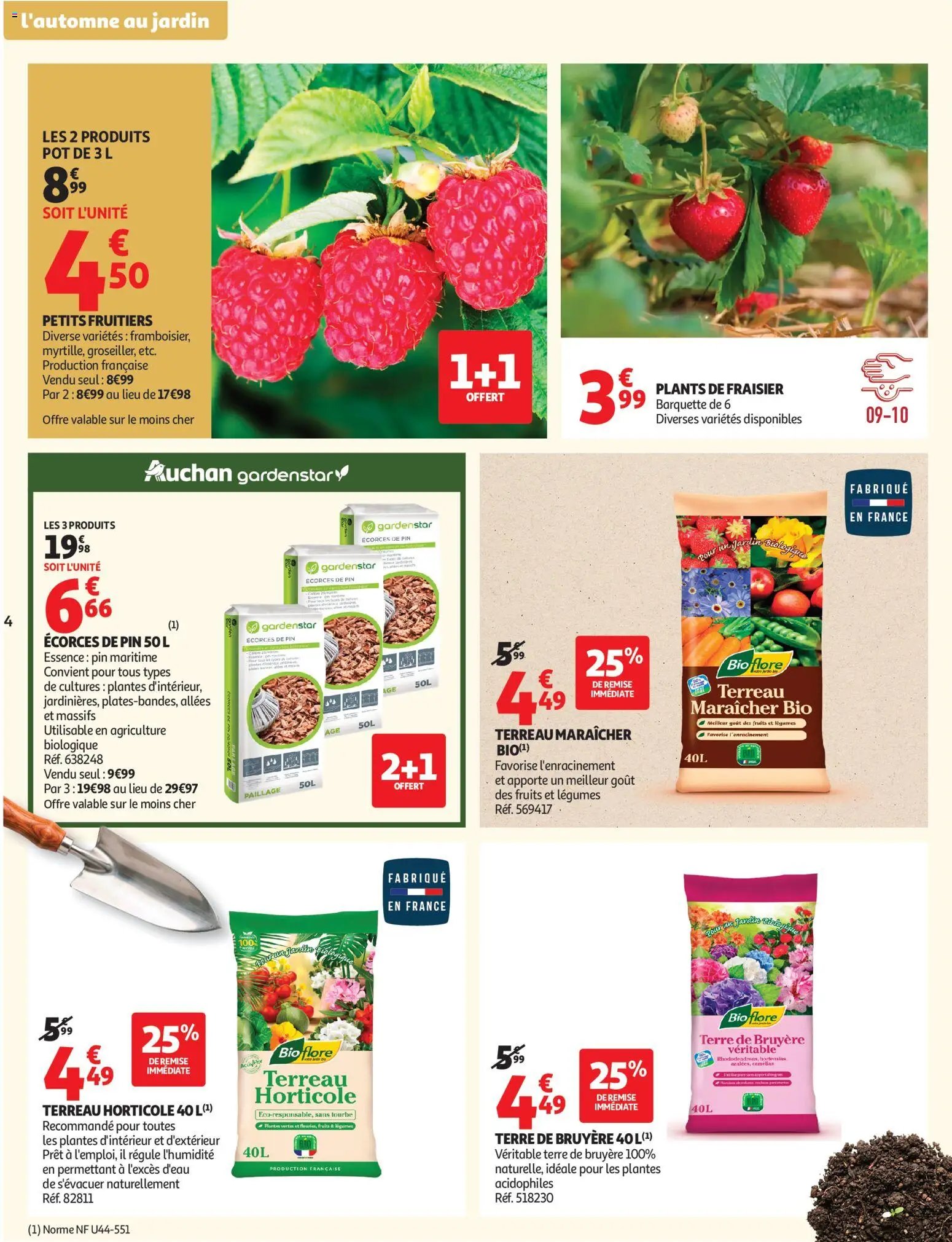 Auchan folder van 22.09.2026 Auchan Jardinage automne