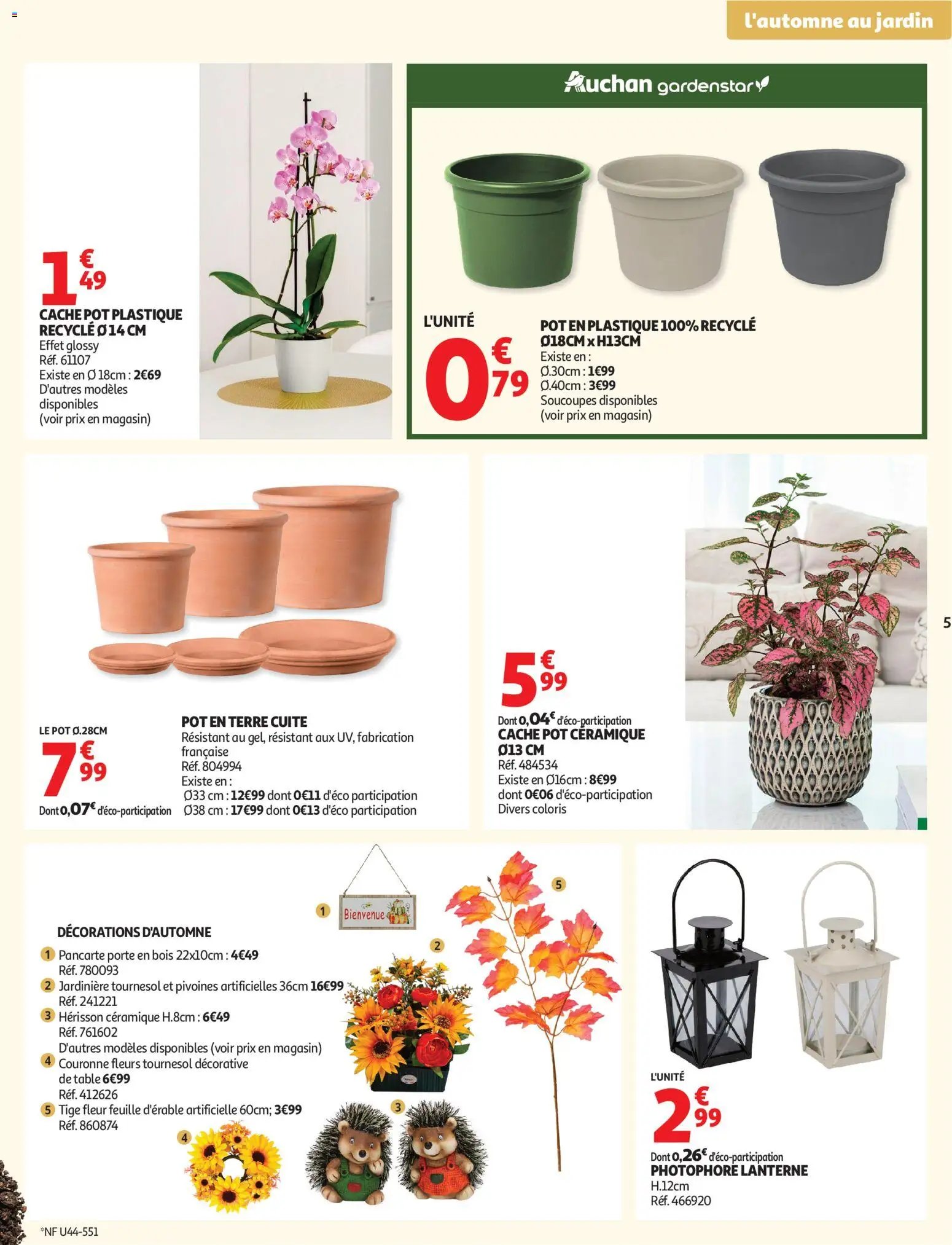 Auchan folder van 22.09.2026 Auchan Jardinage automne