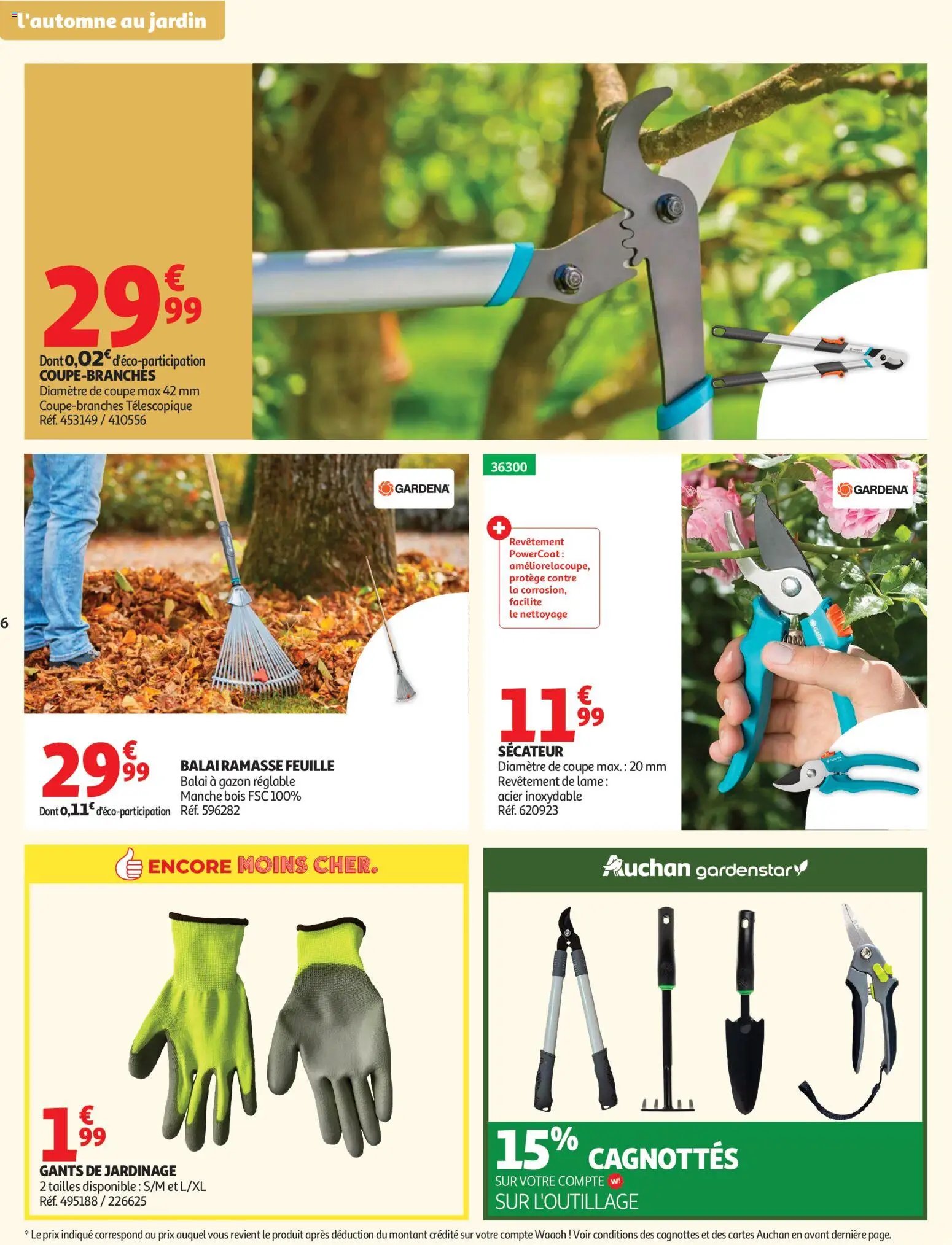 Auchan folder van 22.09.2026 Auchan Jardinage automne