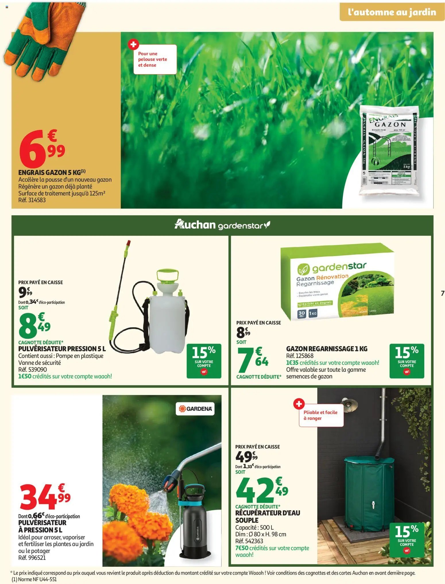 Auchan folder van 22.09.2026 Auchan Jardinage automne