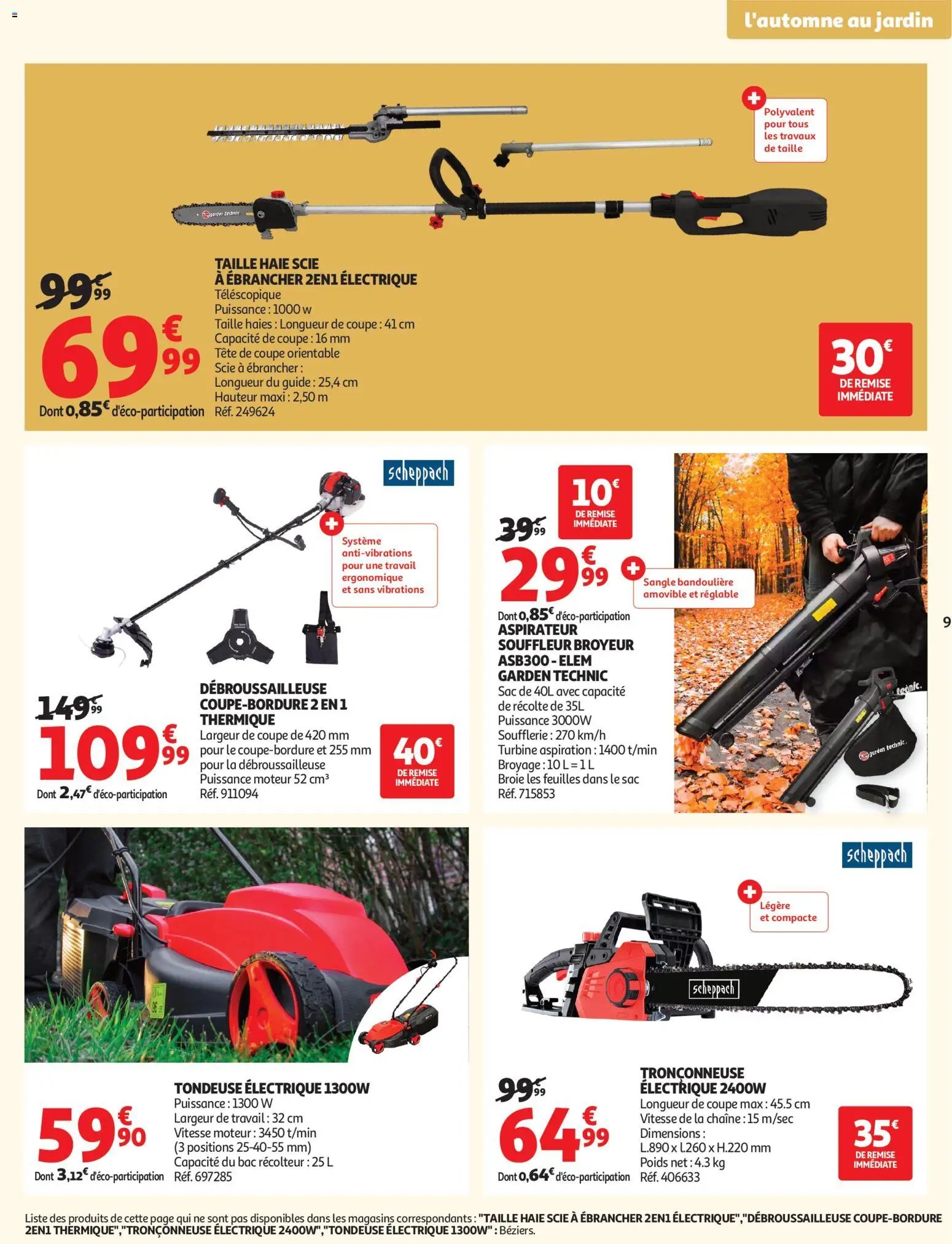 Auchan folder van 22.09.2026 Auchan Jardinage automne