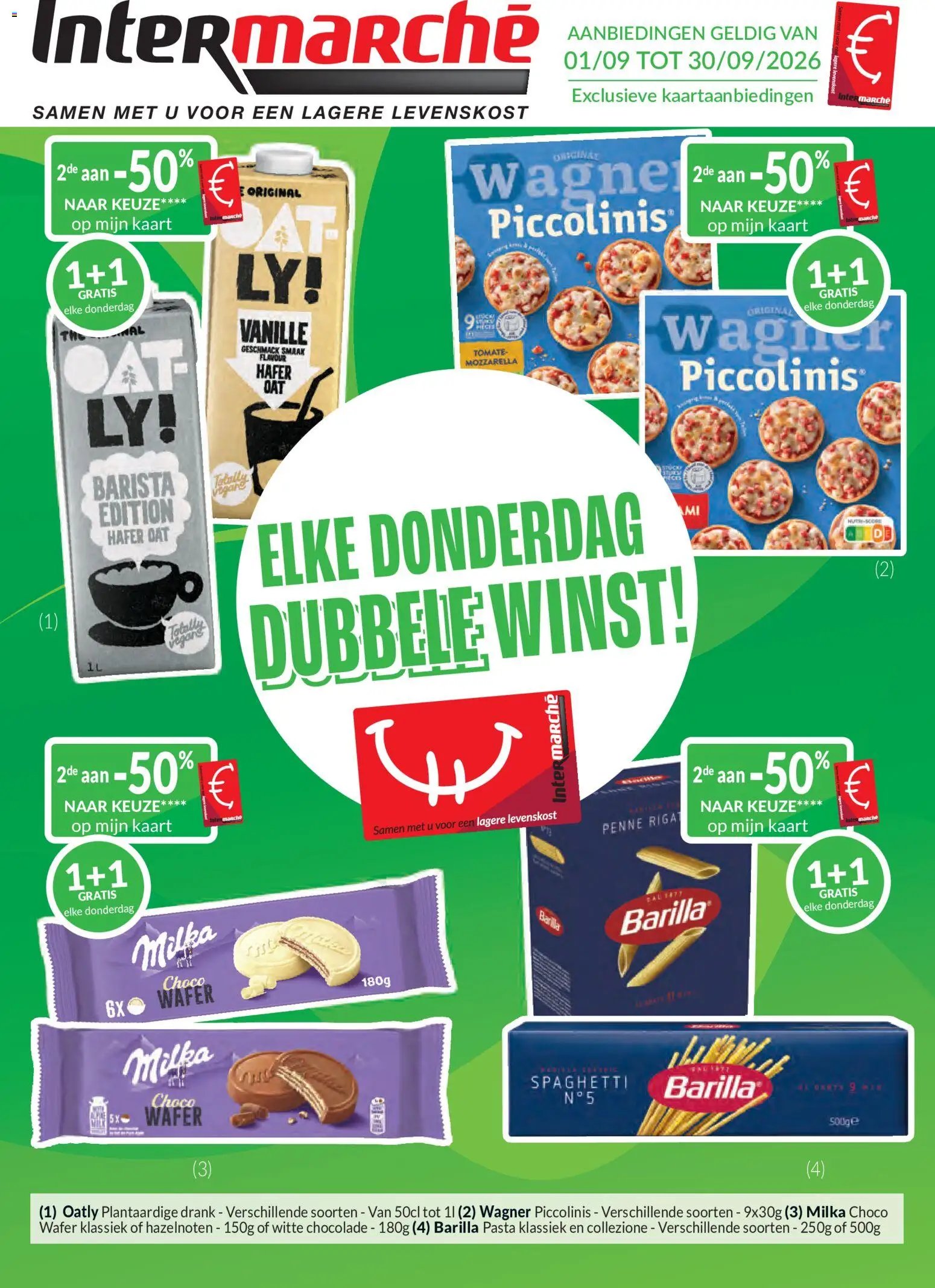 Intermarché folder van 01.09.2026 Intermarché De septemberaanbiedingen met de Intermarché-kaart