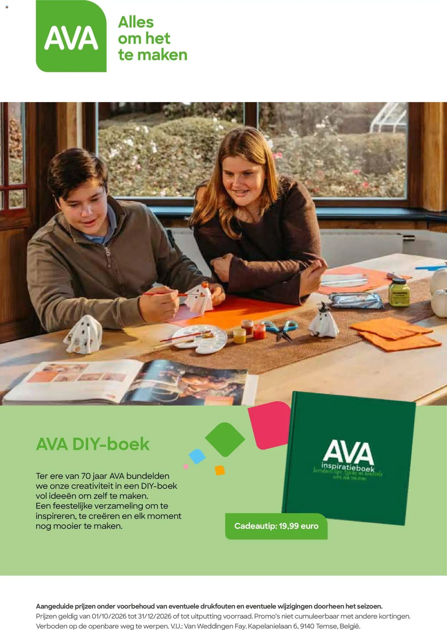 AVA folder vanaf 10/10/2026