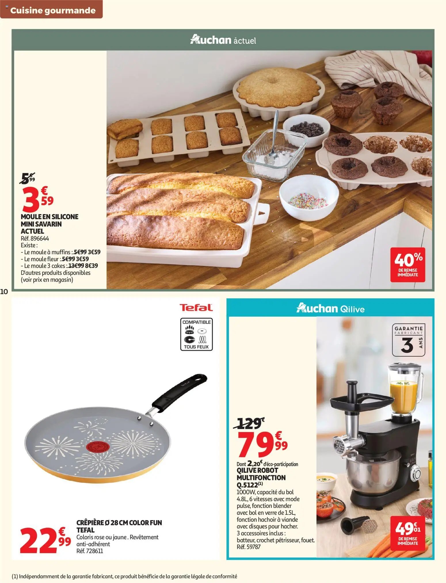 Auchan folder van 22.09.2026 Auchan Cuisine gourmande supers