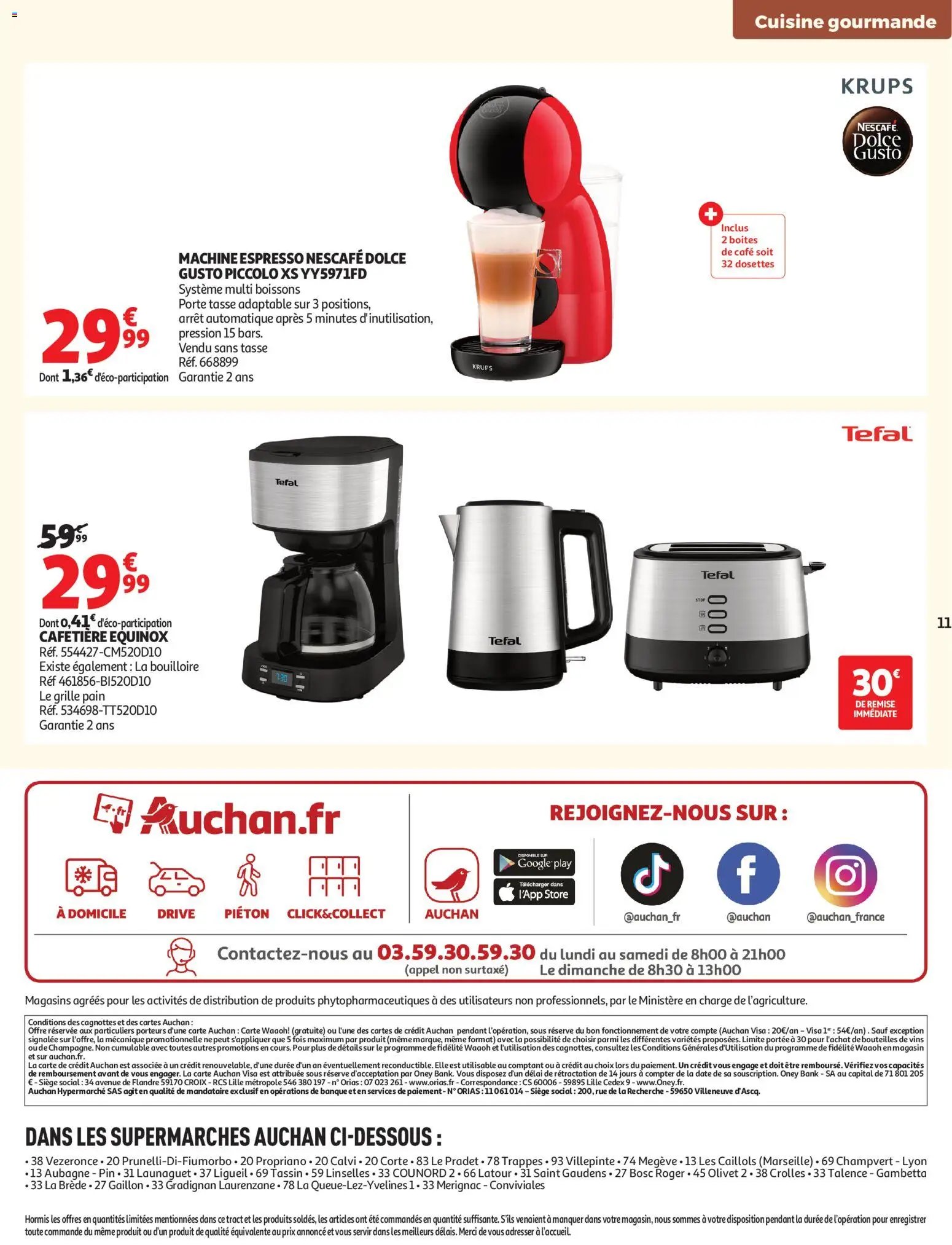 Auchan folder van 22.09.2026 Auchan Cuisine gourmande supers