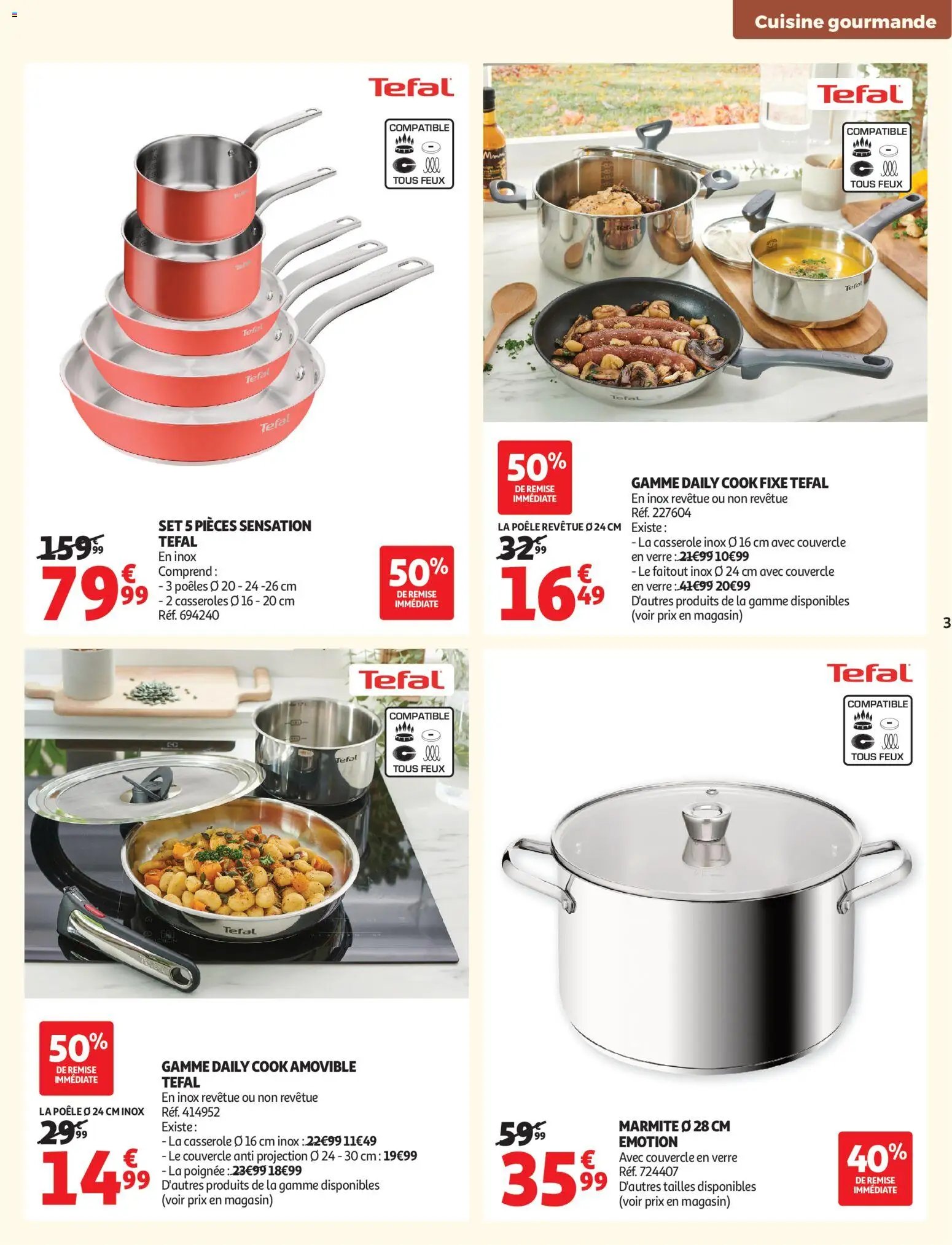 Auchan folder van 22.09.2026 Auchan Cuisine gourmande supers