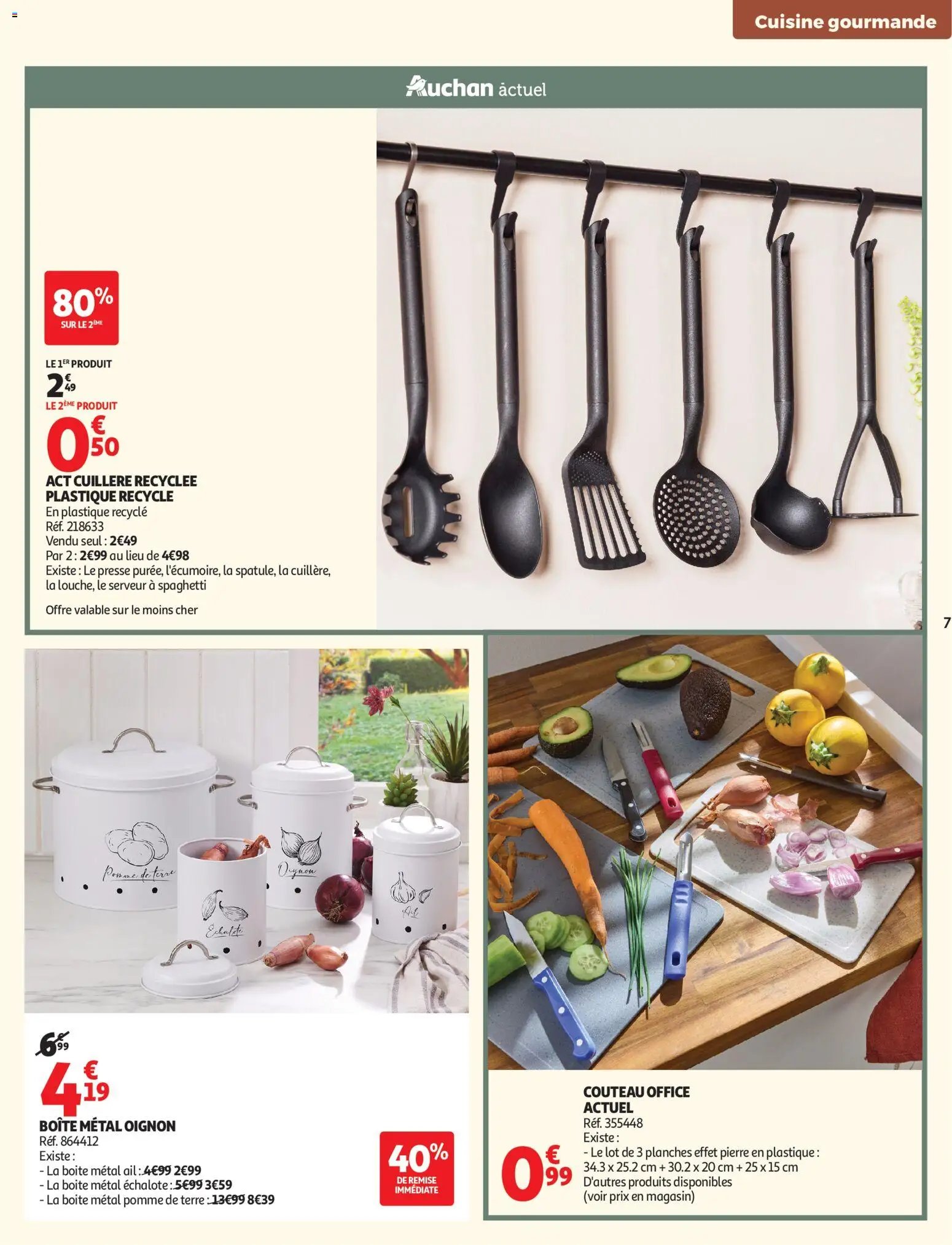 Auchan folder van 22.09.2026 Auchan Cuisine gourmande supers