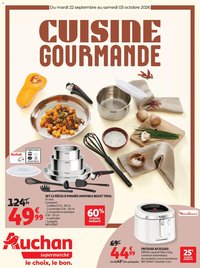 Auchan folder van 22.09.2026 Auchan Cuisine gourmande supers