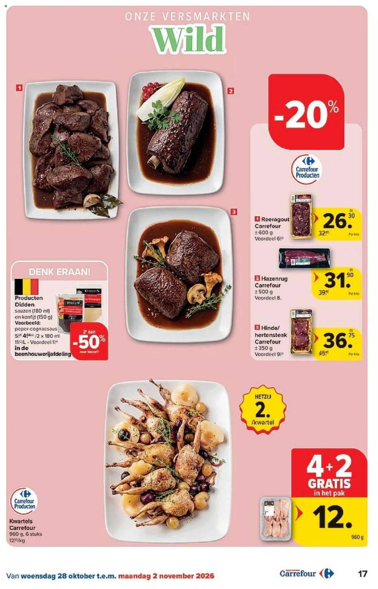 Carrefour folder vanaf 28/10/2026 >> deze week (market)