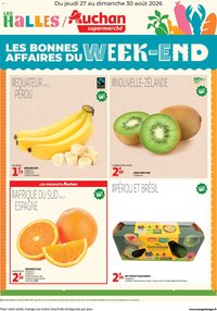 Auchan folder van 27.08.2026 Auchan Les bons plan du week end dans votre super