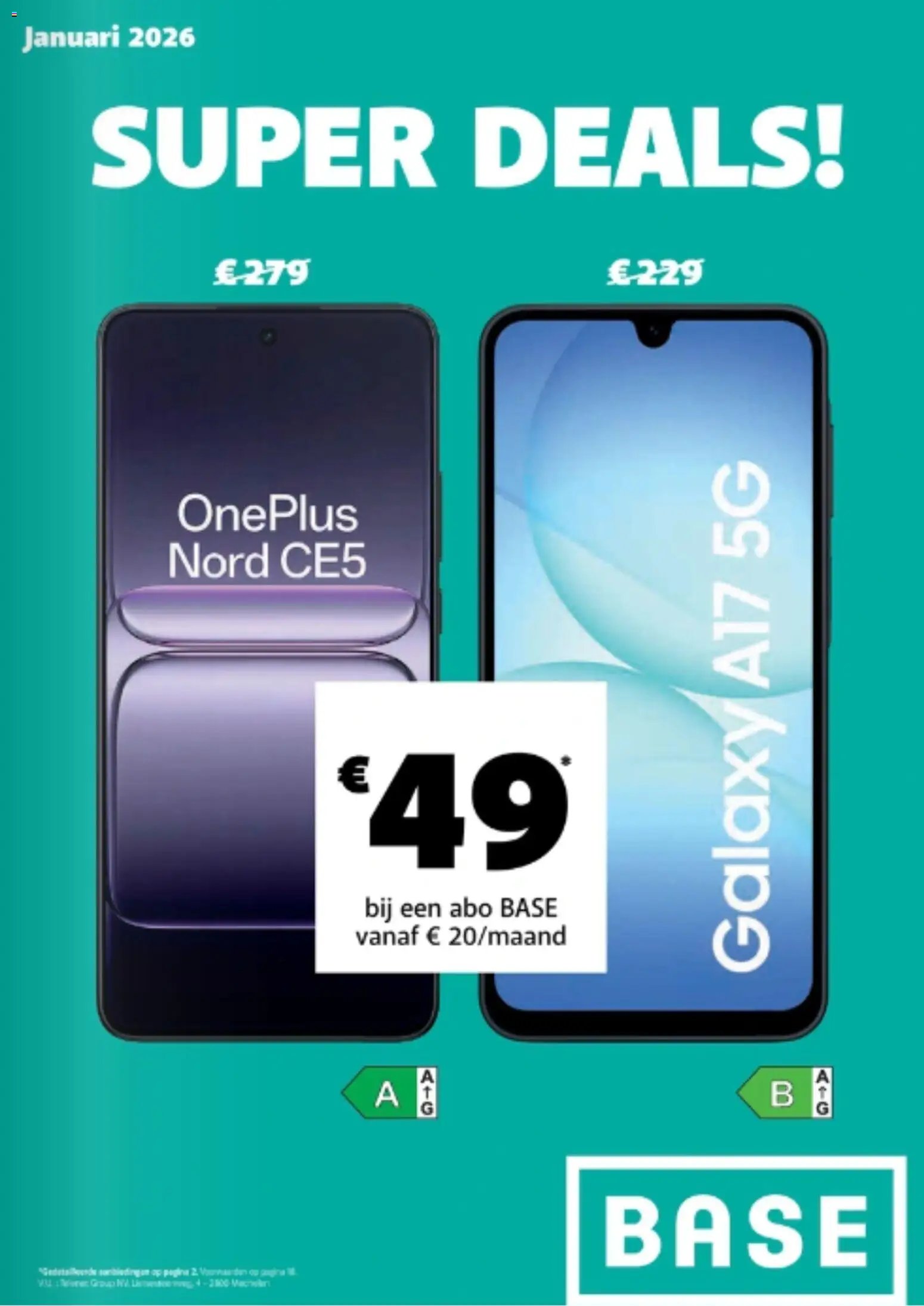 Base folder van 05.01.2026 Folder / Publicité