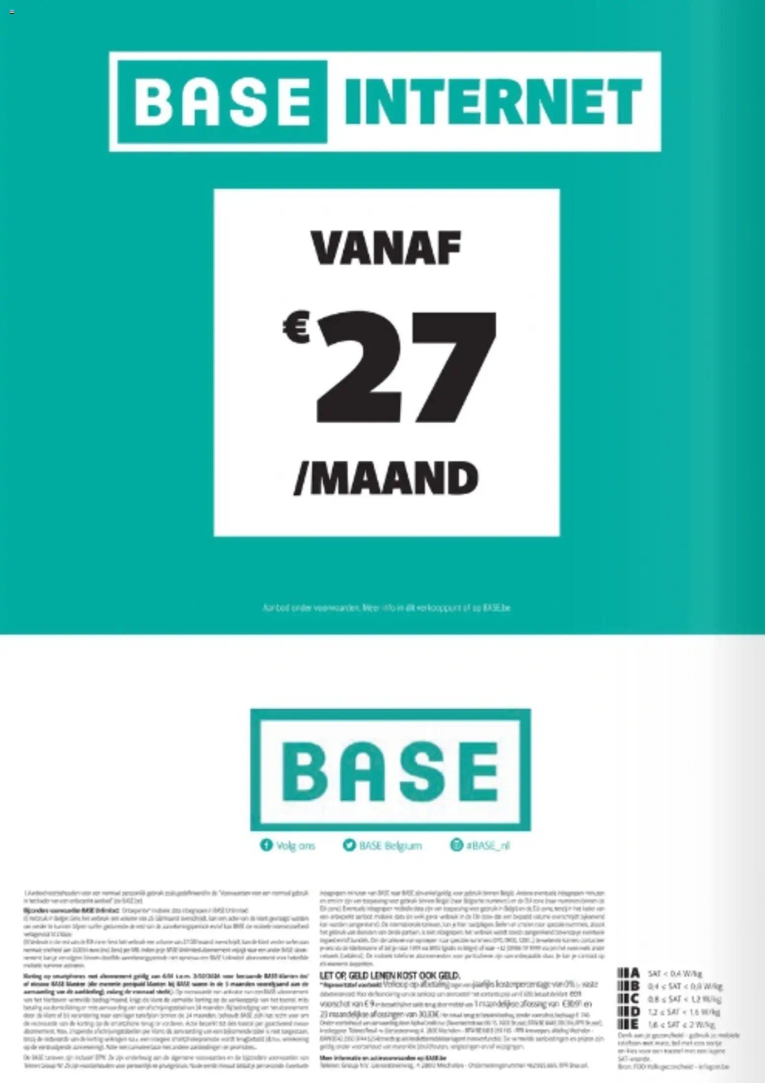 Base folder van 05.01.2026 Folder / Publicité