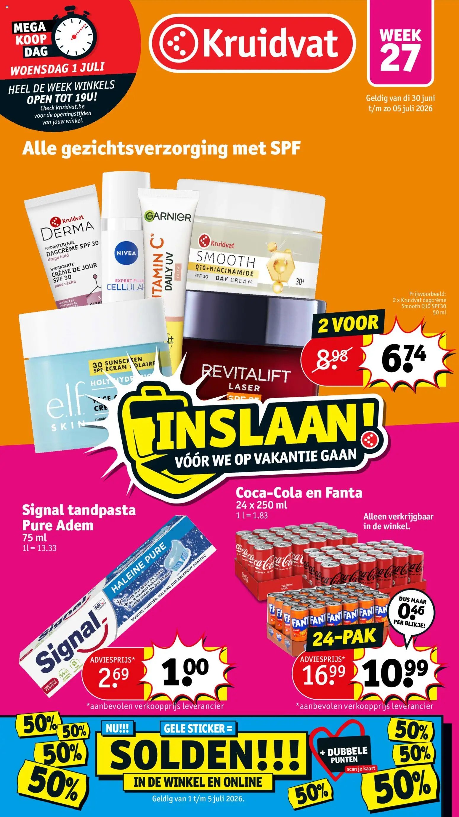 Kruidvat catalogue à partir du 30.06.2026 Kruidvat Folder week 27