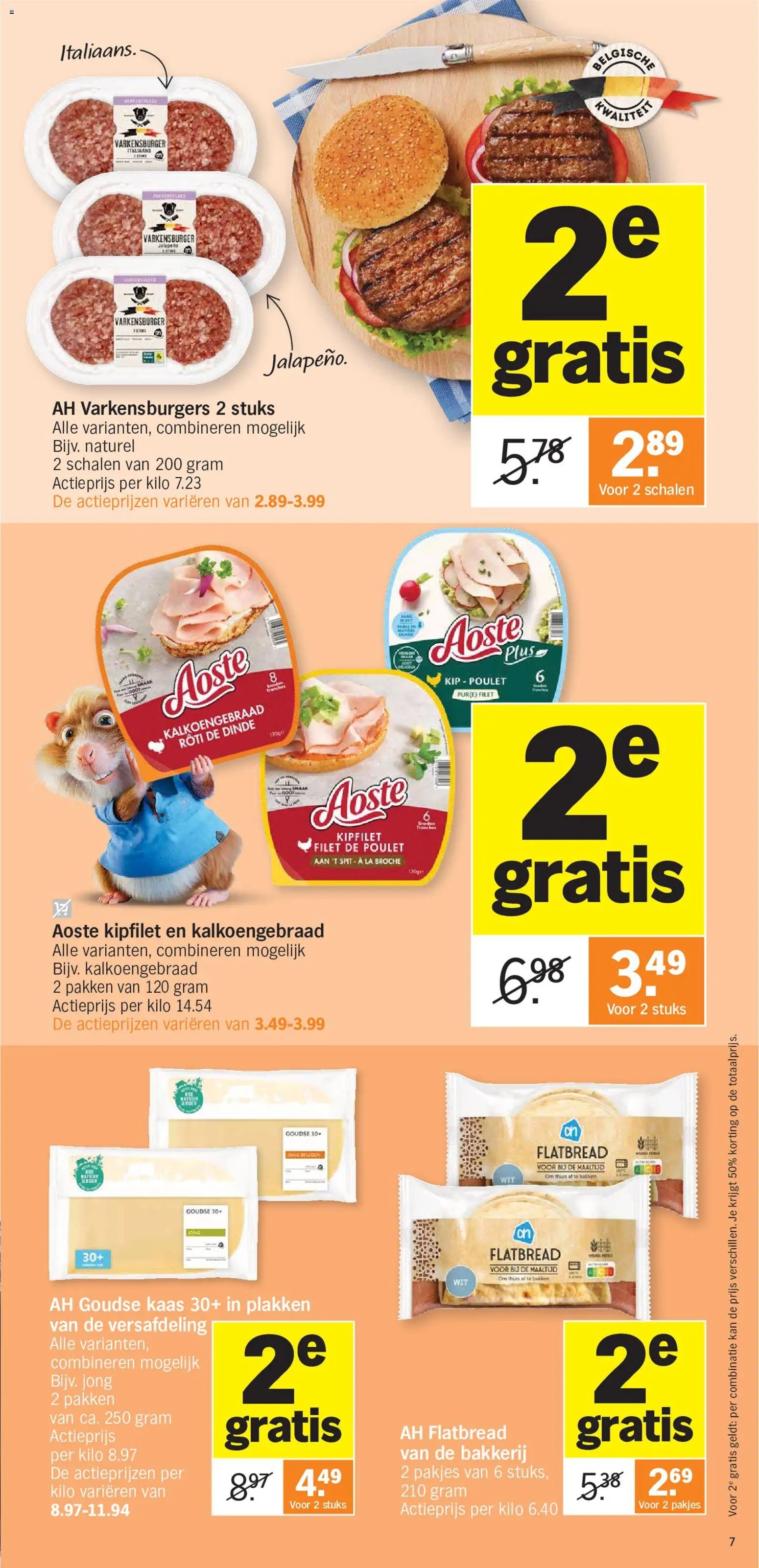 Albert Heijn folder van 17.08.2026 Albert Heijn Folder week / de la semaine 34