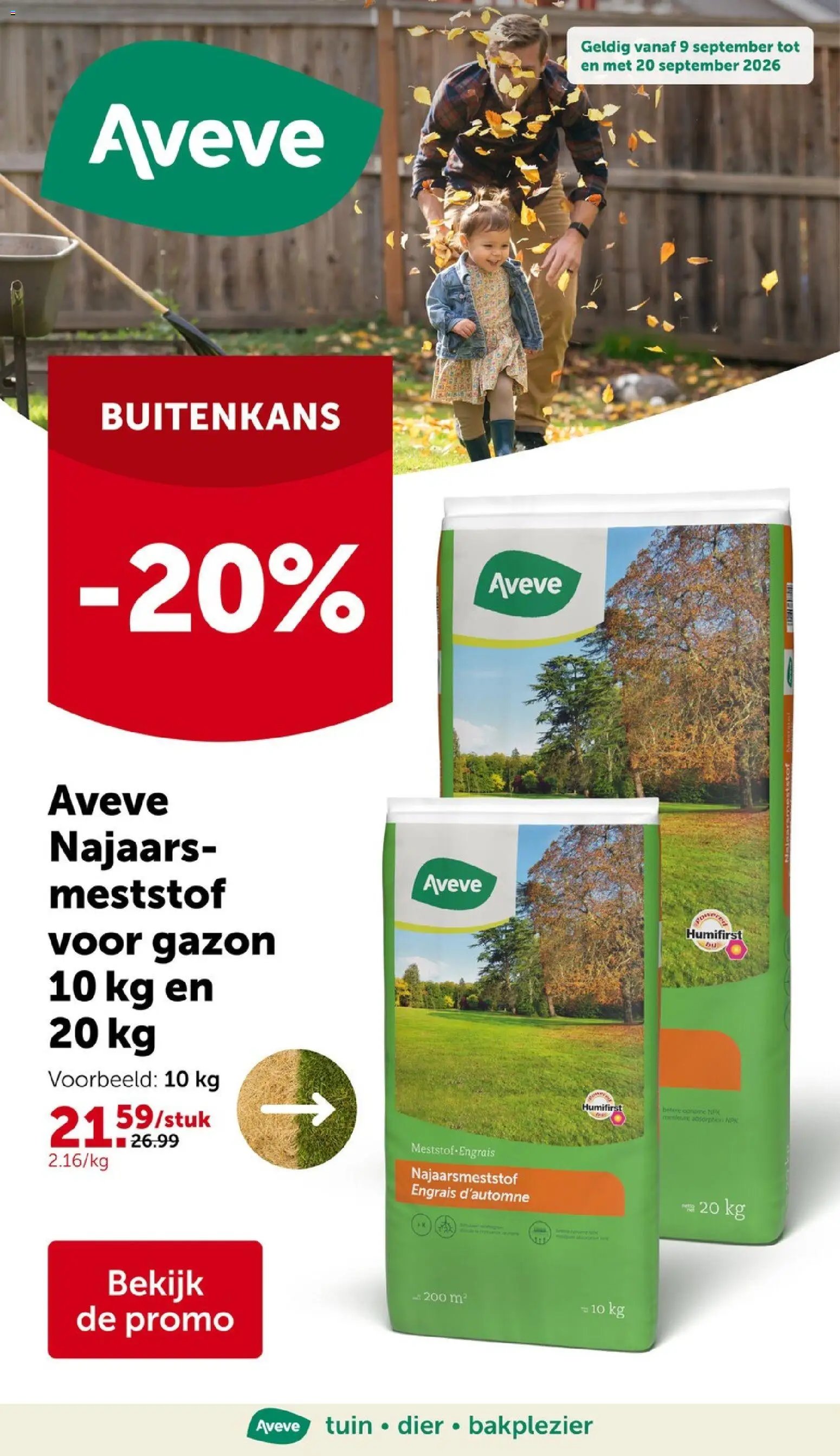 Aveve folder van 09.09.2026 Aveve Folder