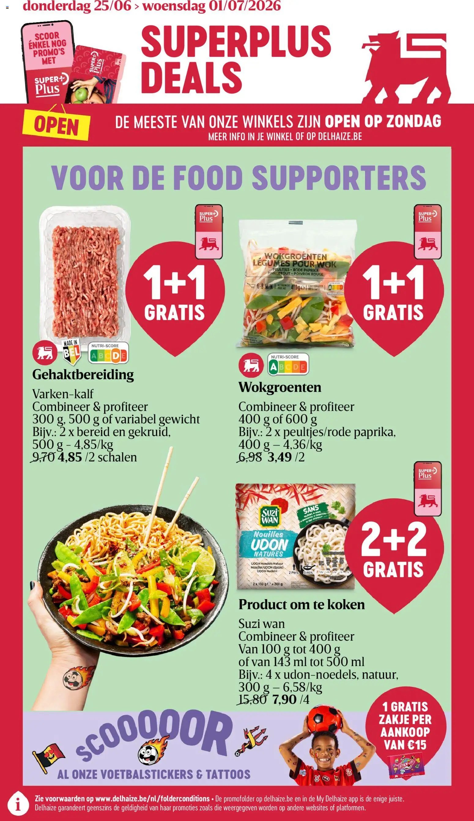 Delhaize folder van 25.06.2026 Delhaize Folder week 26
