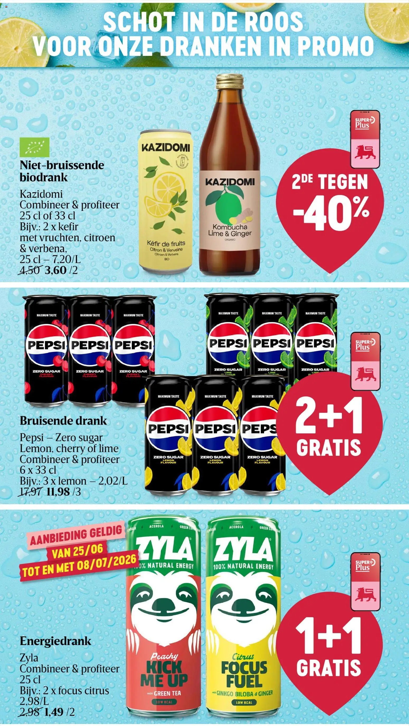 Delhaize folder van 25.06.2026 Delhaize Folder week 26