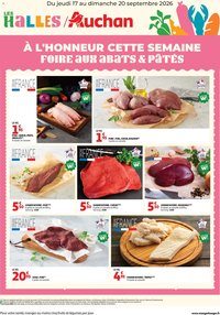 Auchan folder van 17.09.2026 Auchan À l'honneur cette semaine