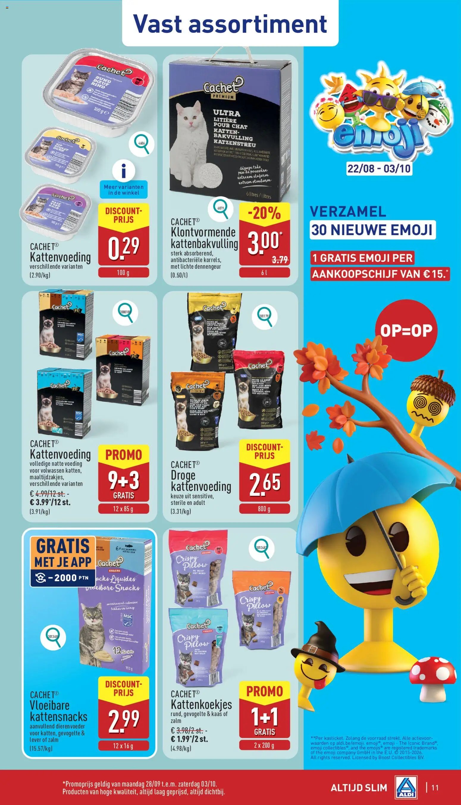 Aldi folder van 28.09.2026 Aldi folder week 40
